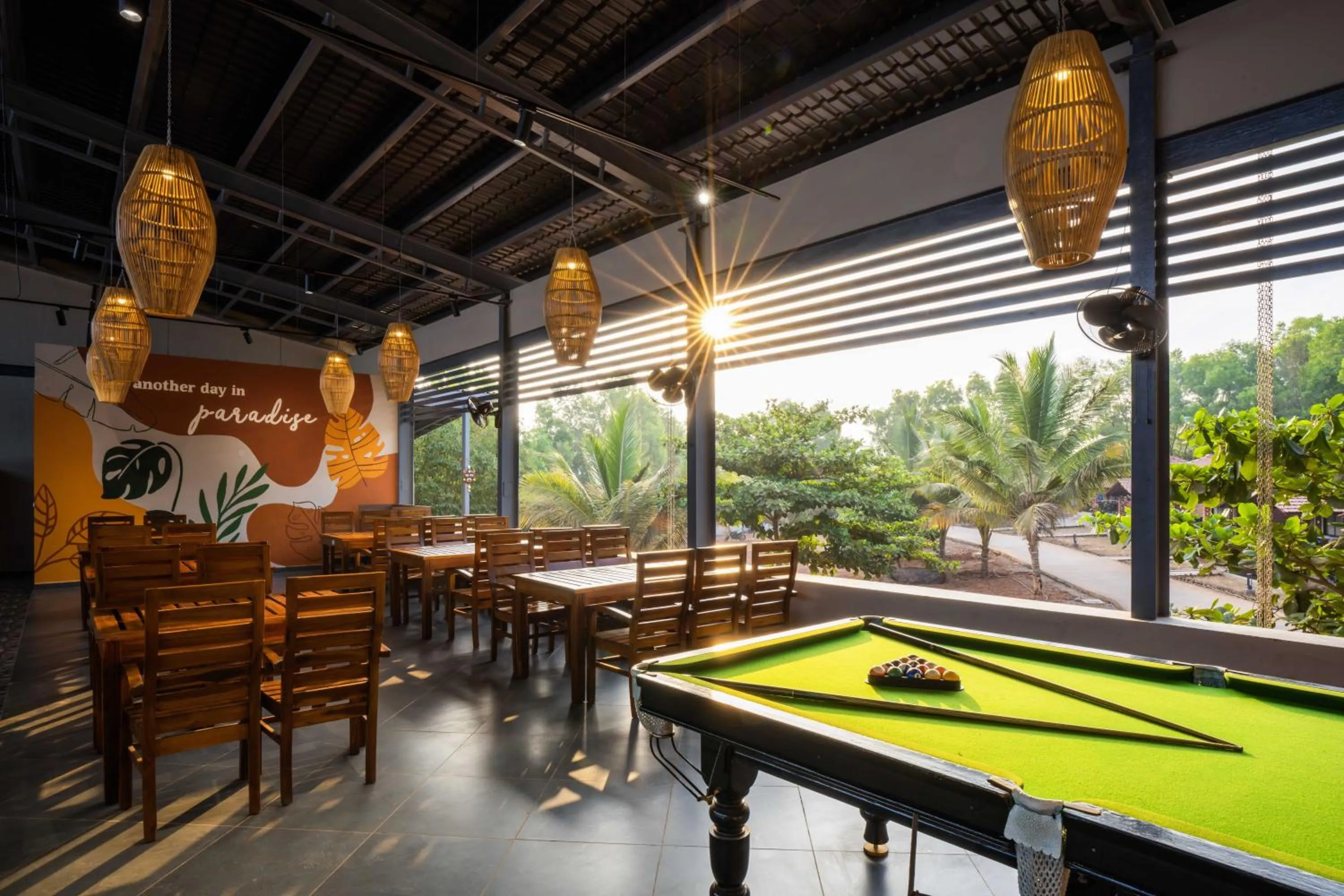 Restaurant/places to eat in Zostel Gokarna