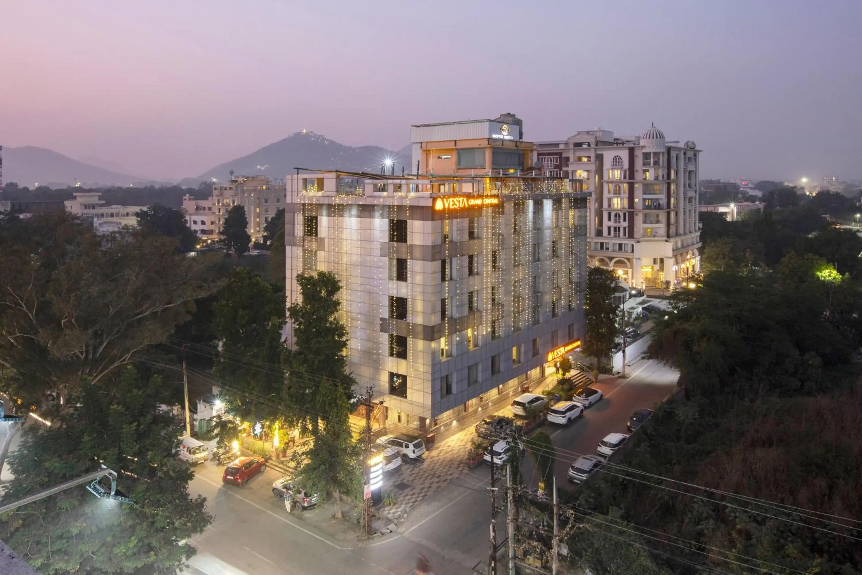 Property building in Vesta Grand Central Udaipur Property building in Vesta Grand Central Udaipur
