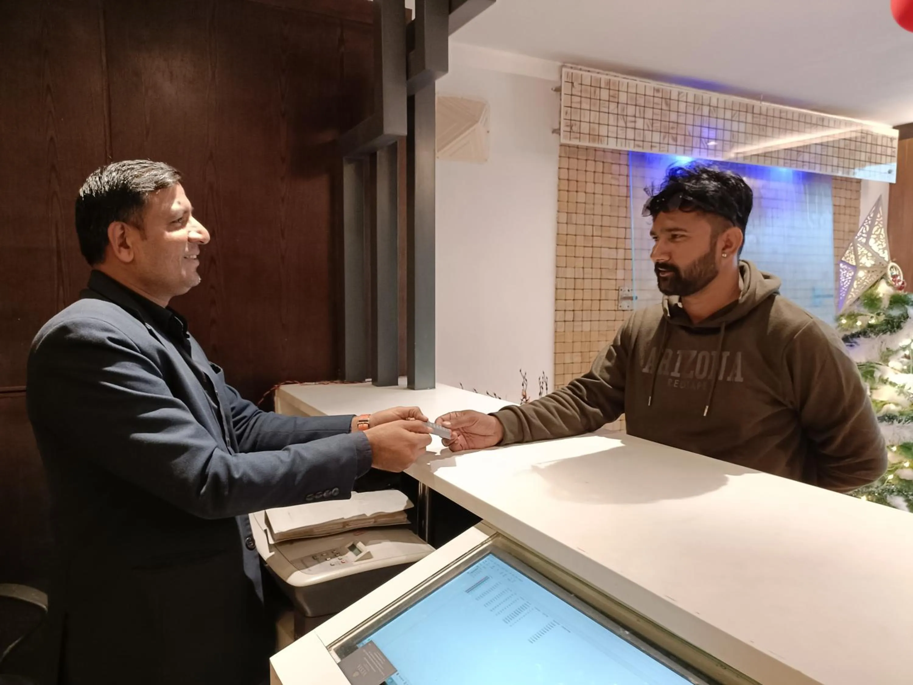 Staff in Hotel Mumbai House