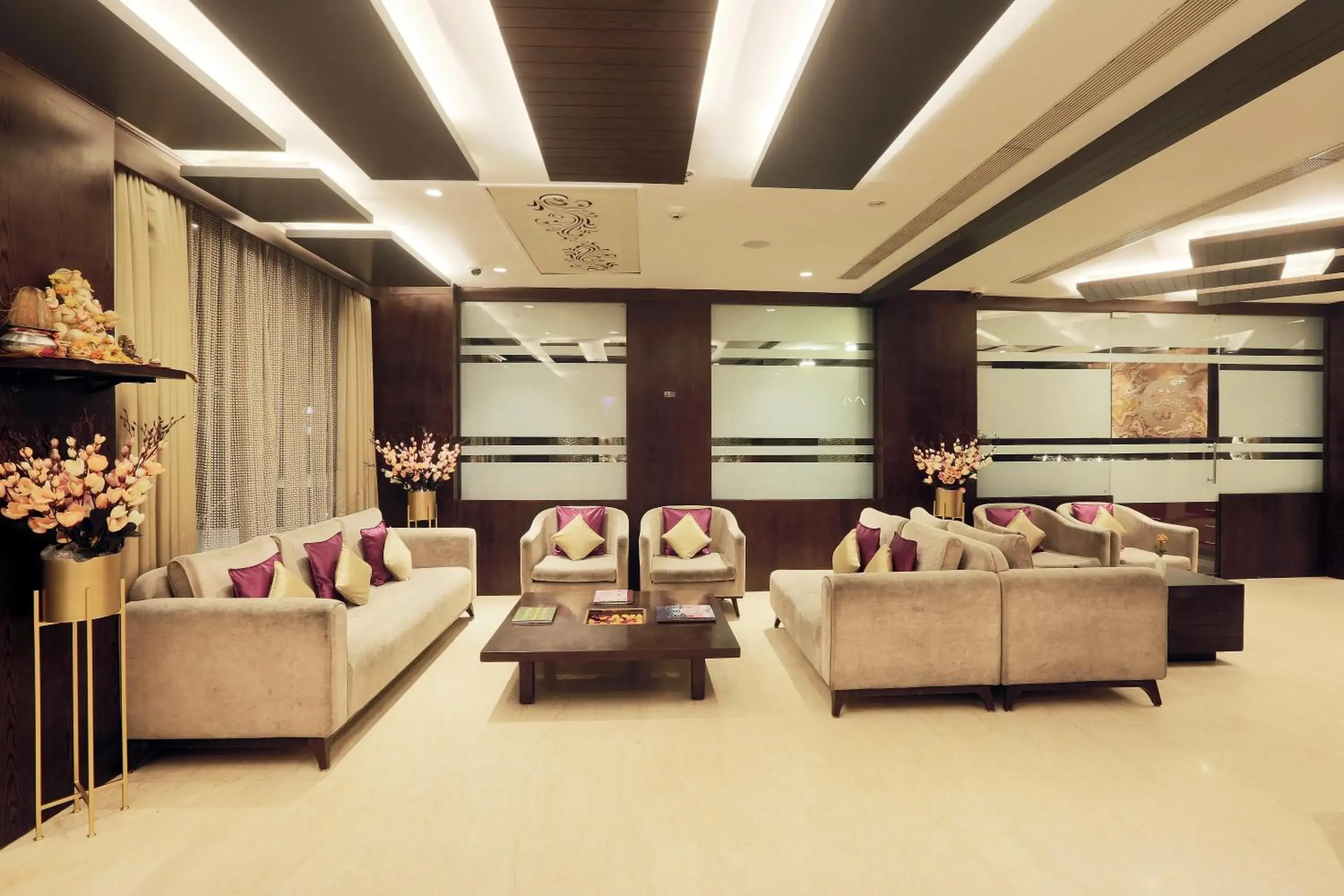 Living room in Vesta Grand Central Udaipur Living room in Vesta Grand Central Udaipur