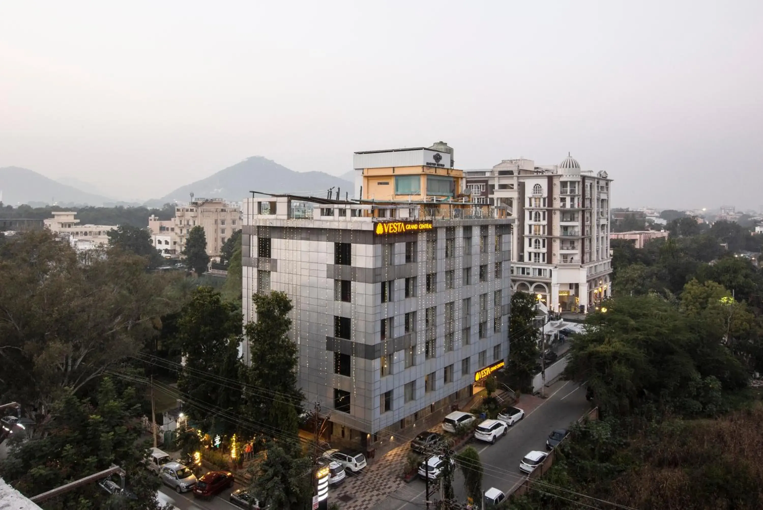 Property building in Vesta Grand Central Udaipur Property building in Vesta Grand Central Udaipur