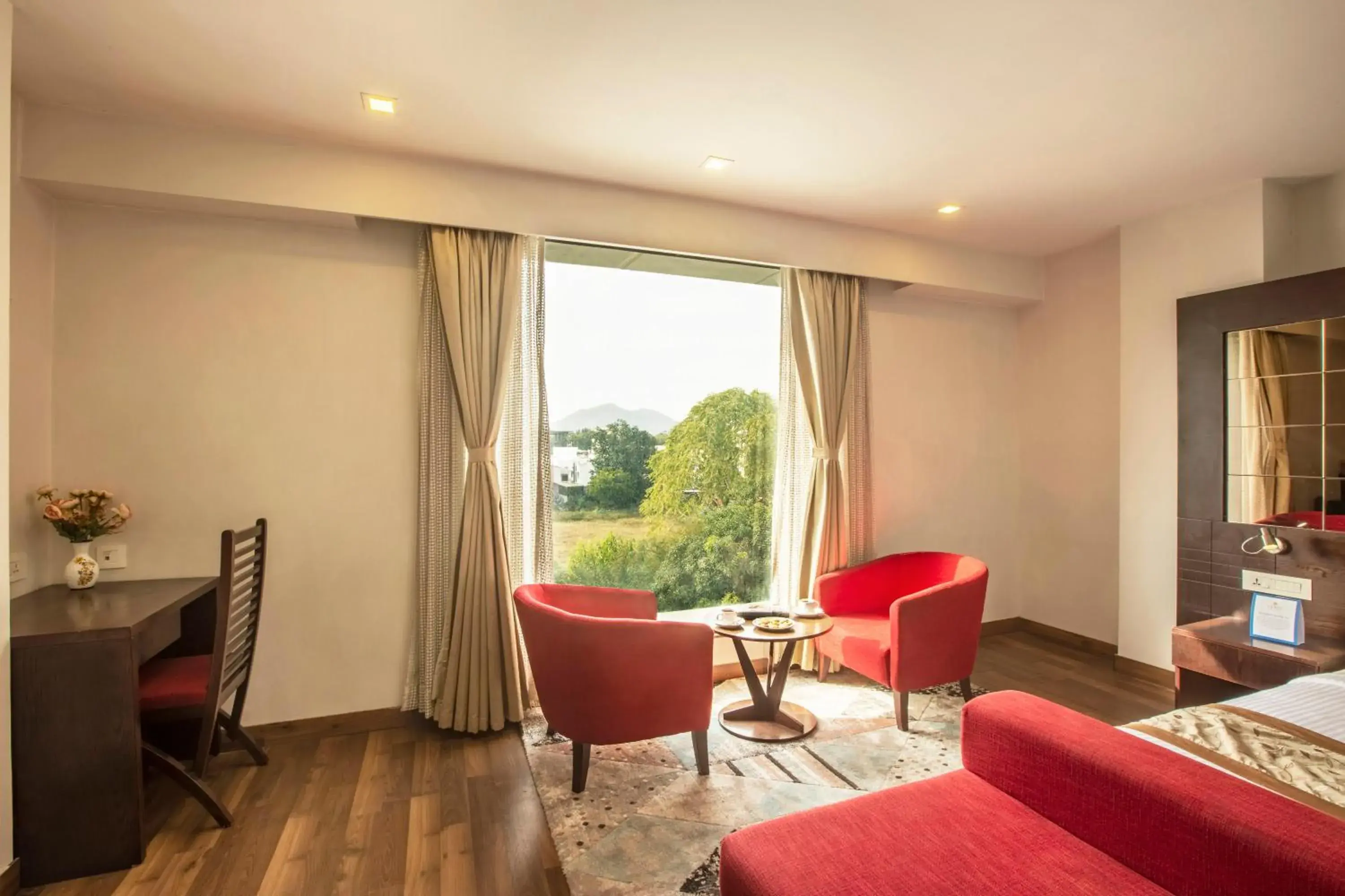 Bed in Vesta Grand Central Udaipur Bed in Vesta Grand Central Udaipur