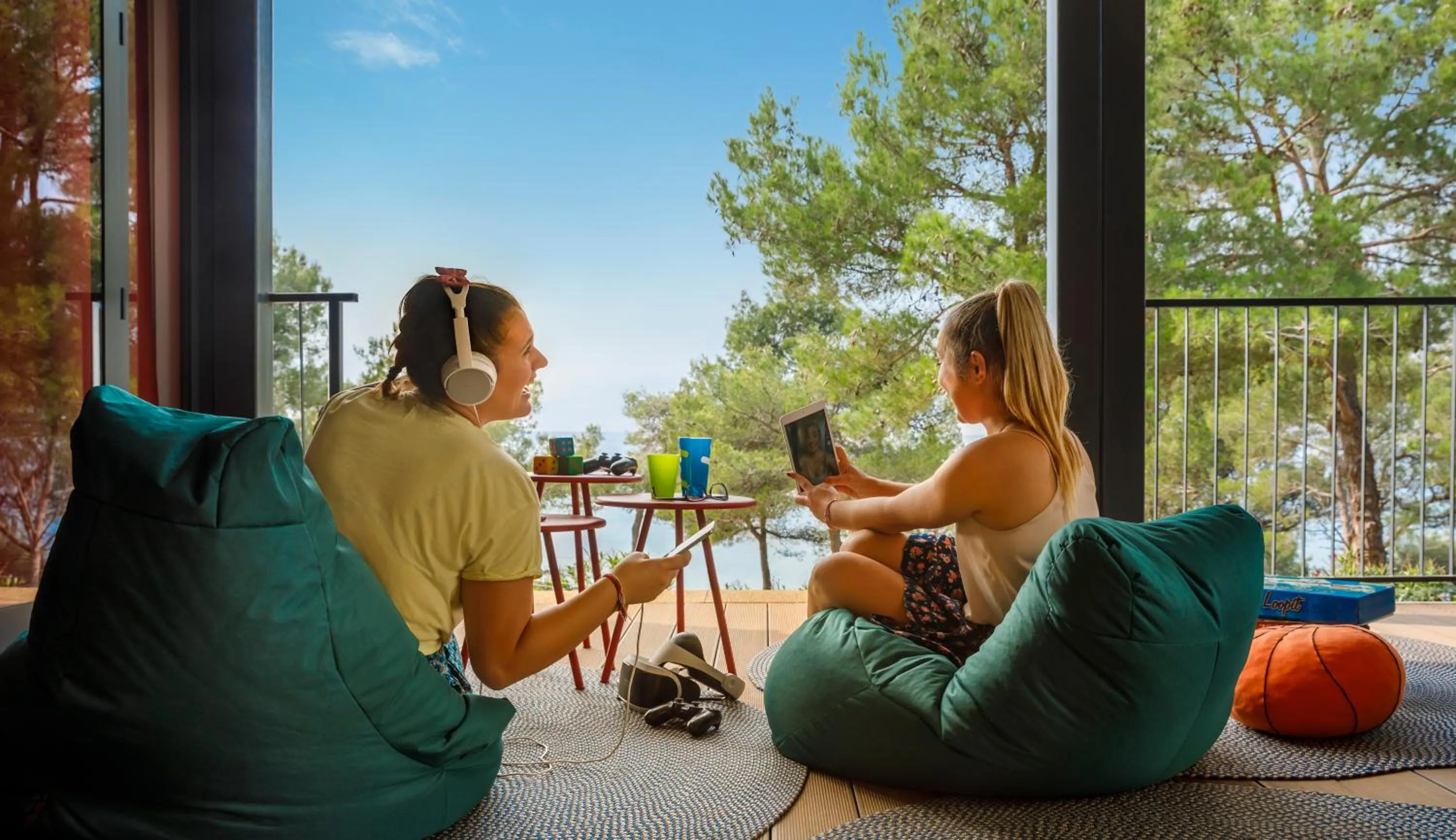 Game Room in Mobilhome Victoria Camping Lanterna