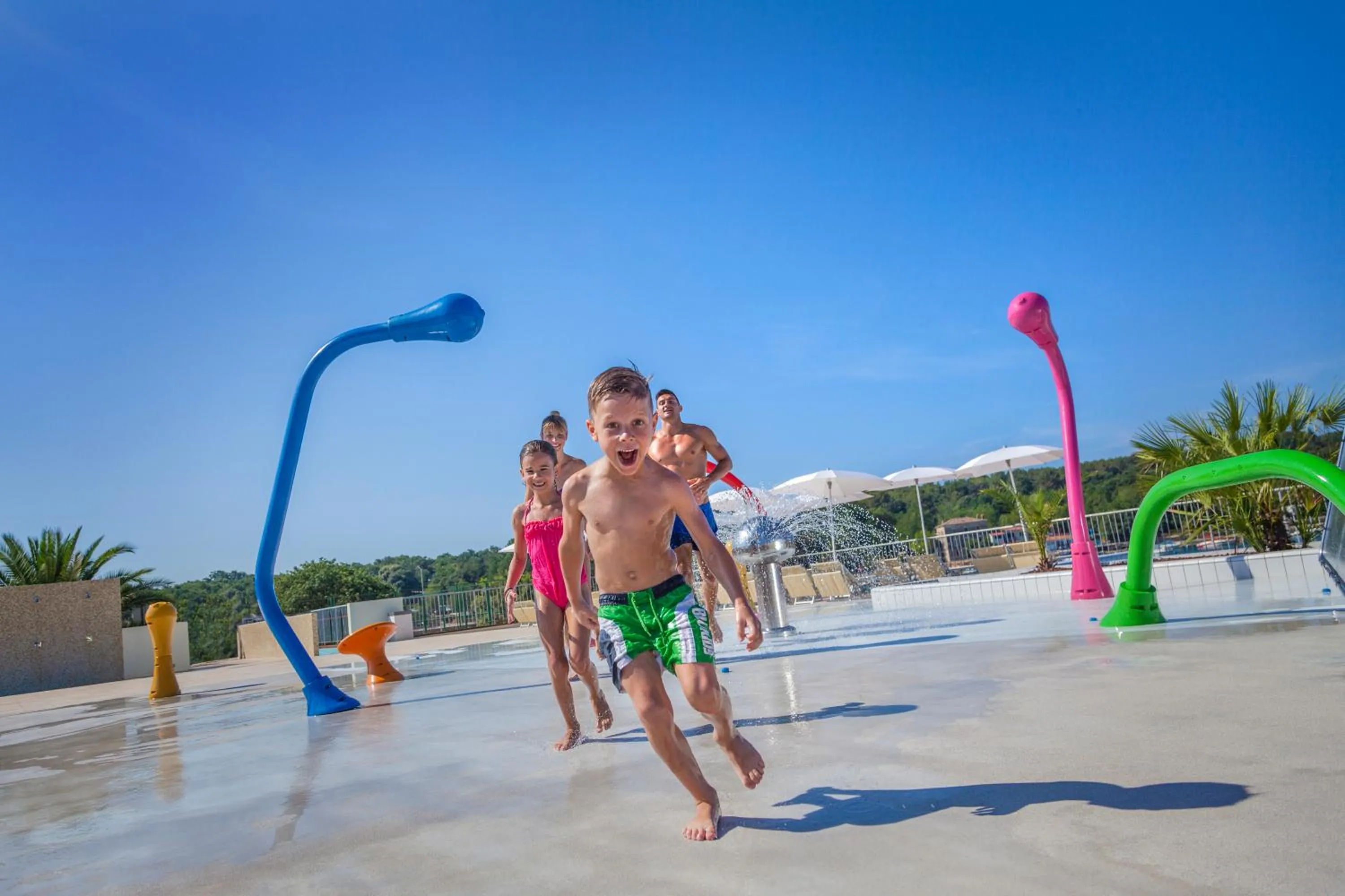 Children play ground in Mobilhome Victoria Camping Lanterna
