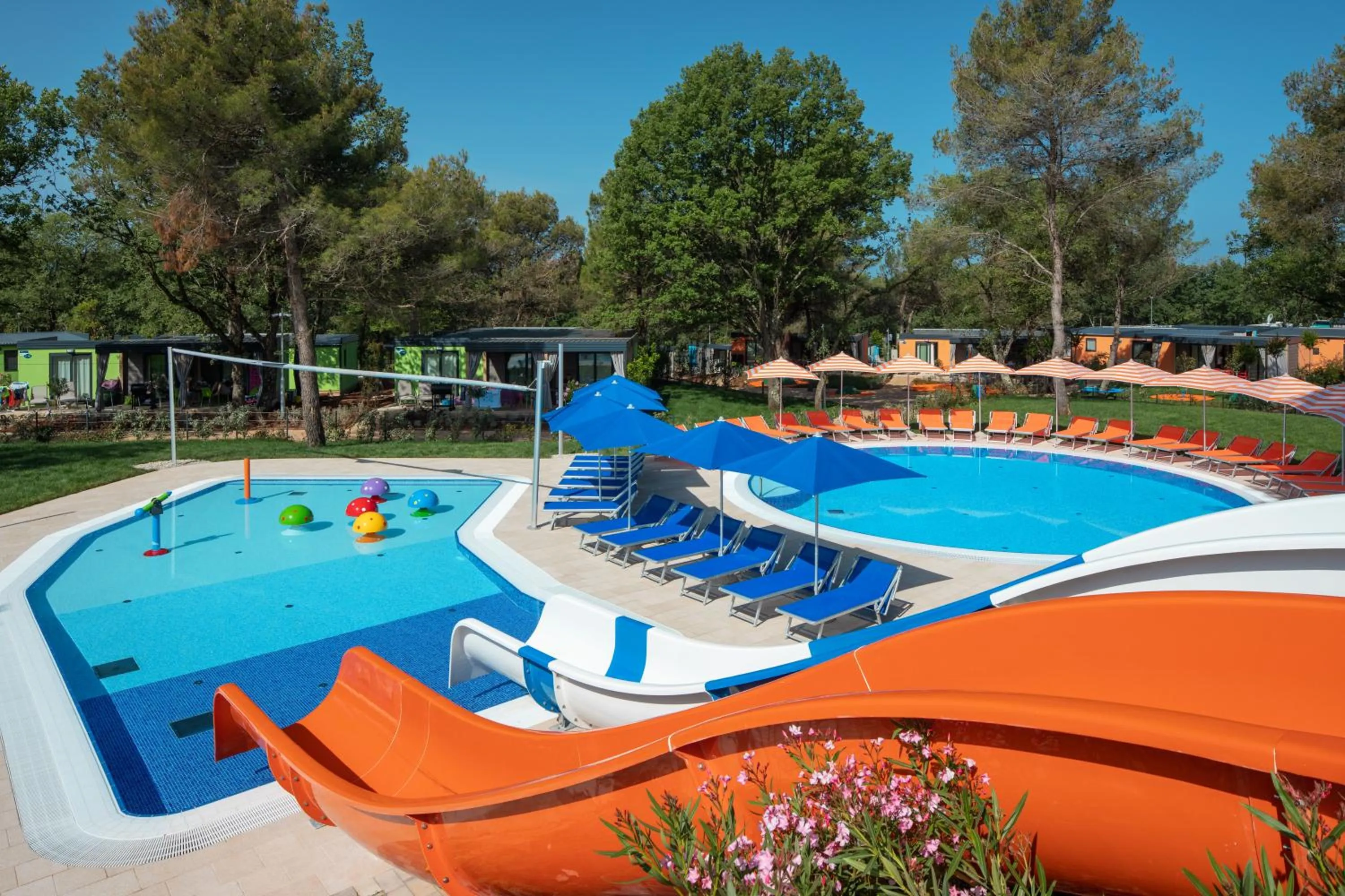 Swimming pool in Mobilhome Victoria Camping Lanterna