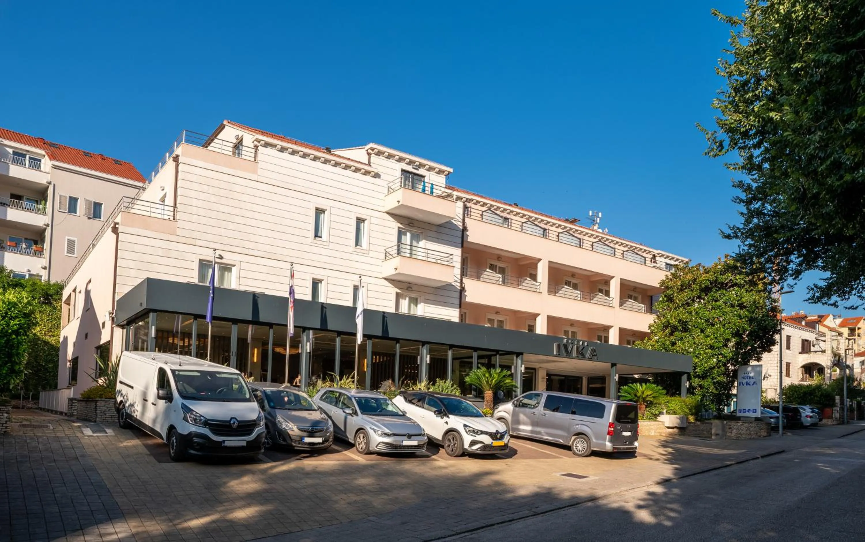 Property building in Hotel Ivka