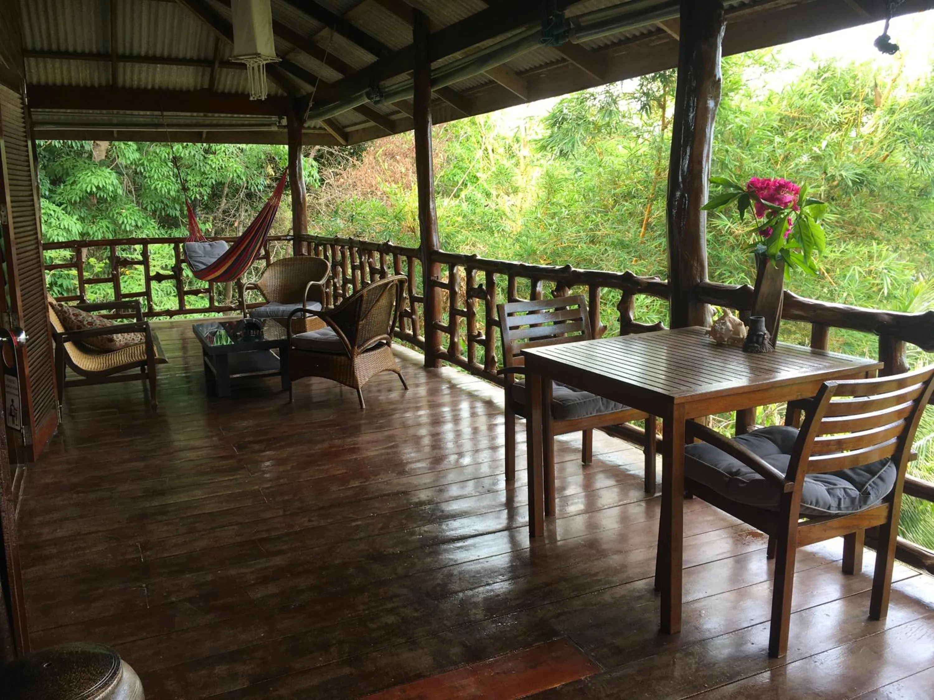 Balcony/Terrace in Oon Lee Bungalows