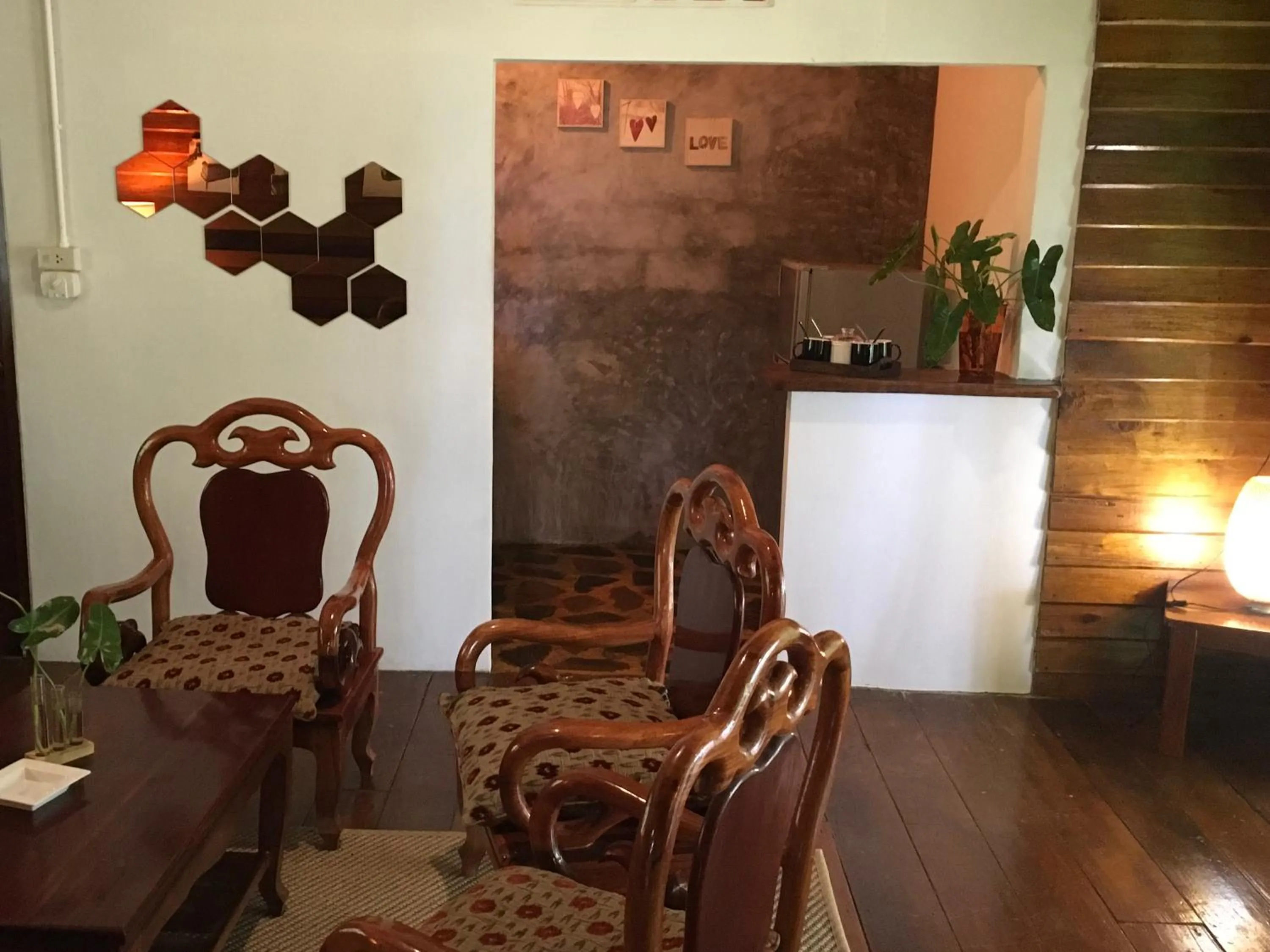 Living room in Oon Lee Bungalows