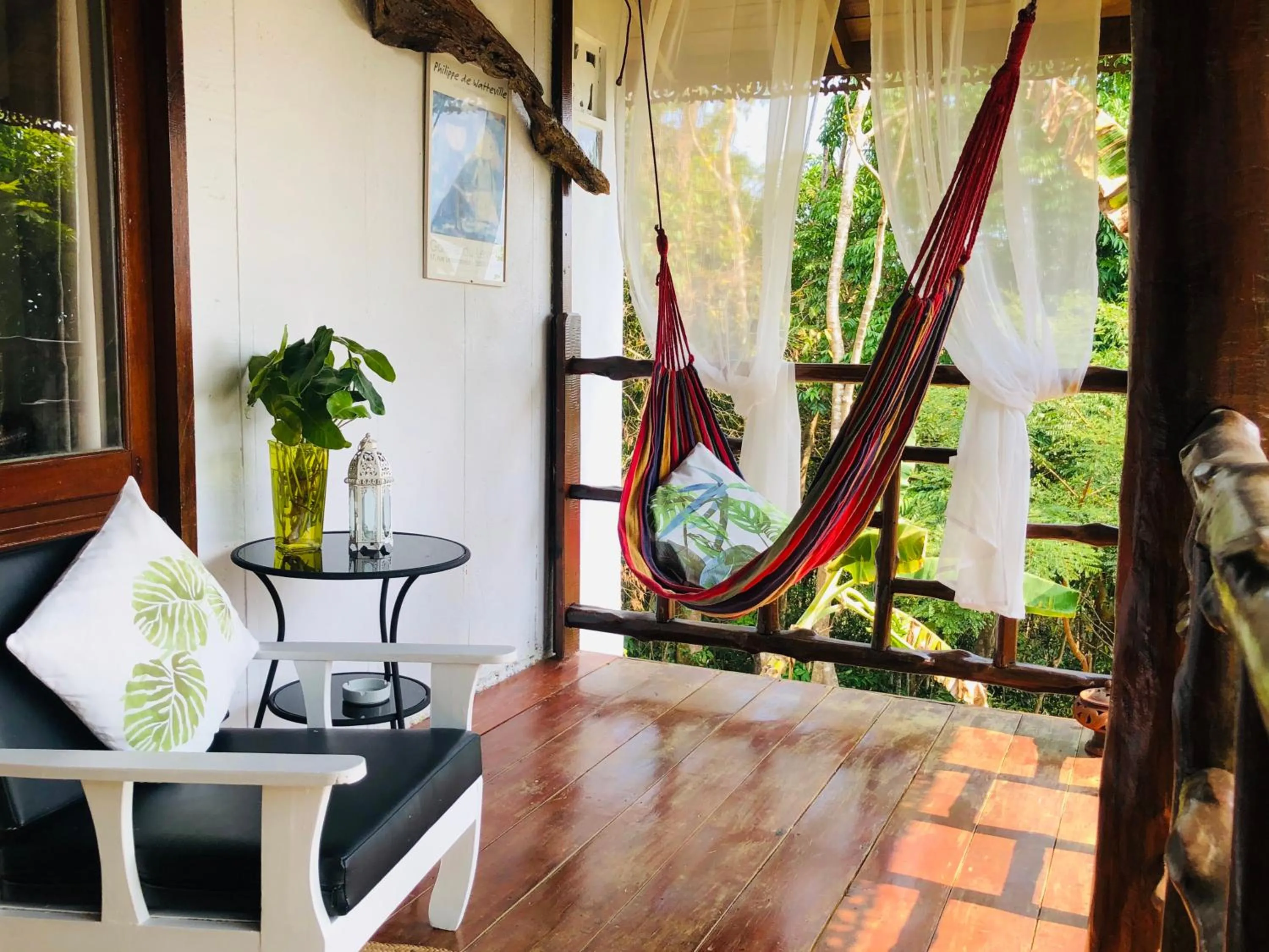 Seating area in Oon Lee Bungalows