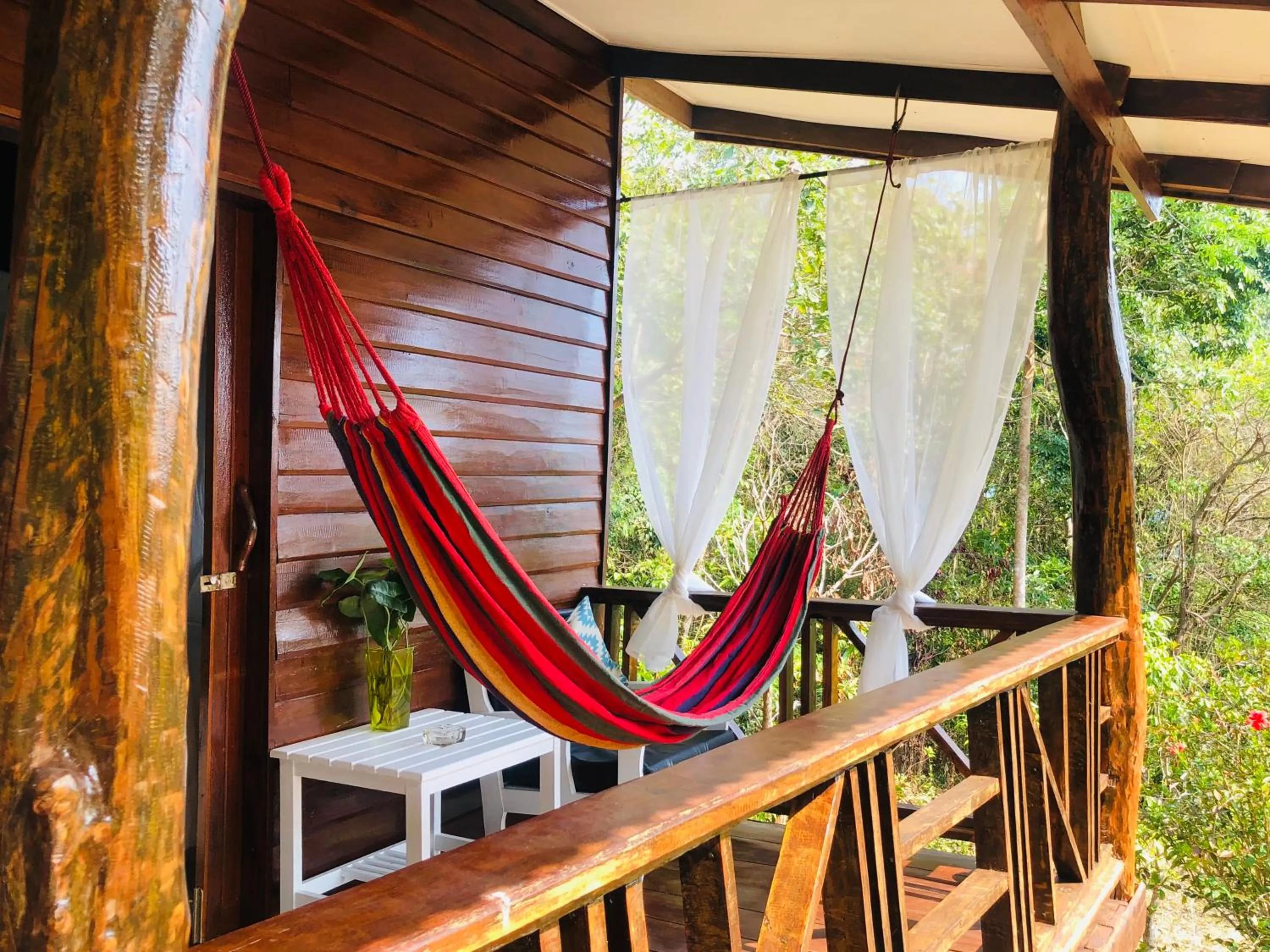 Patio in Oon Lee Bungalows