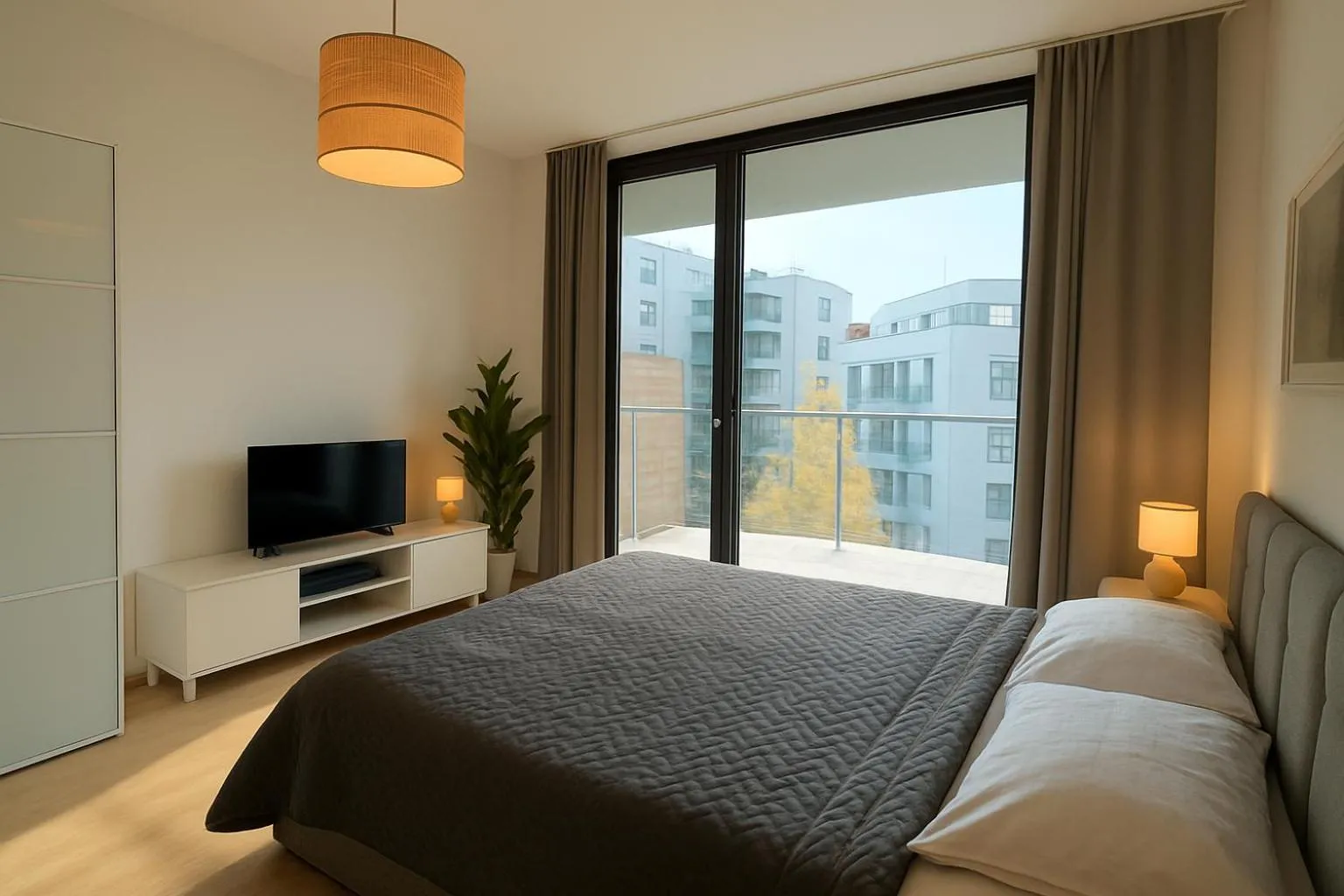 Deluxe Apartment - single occupancy in Triton Apartments in Warsaw