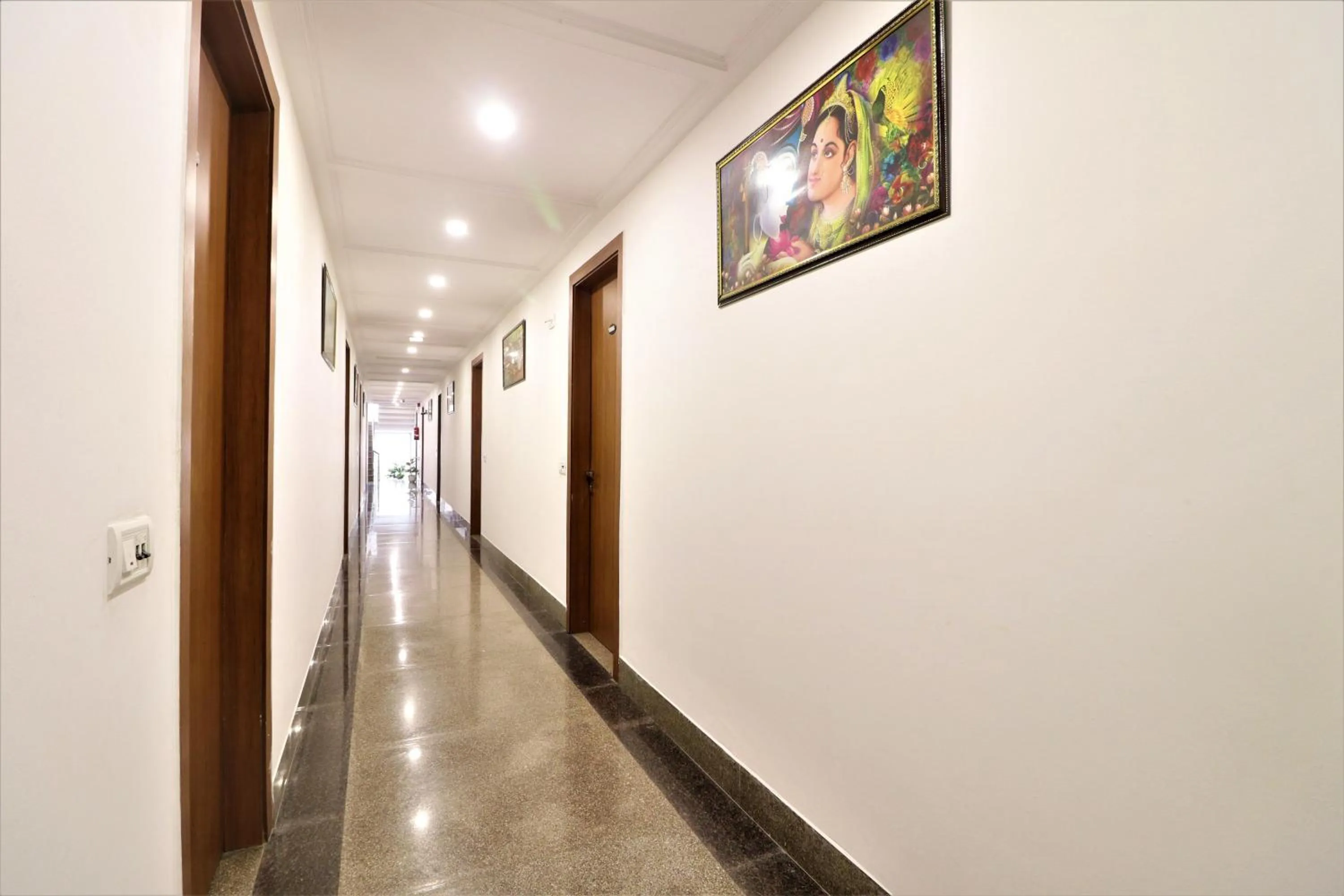 Patio in Hotel Aeropath Near IGI Airport Delhi