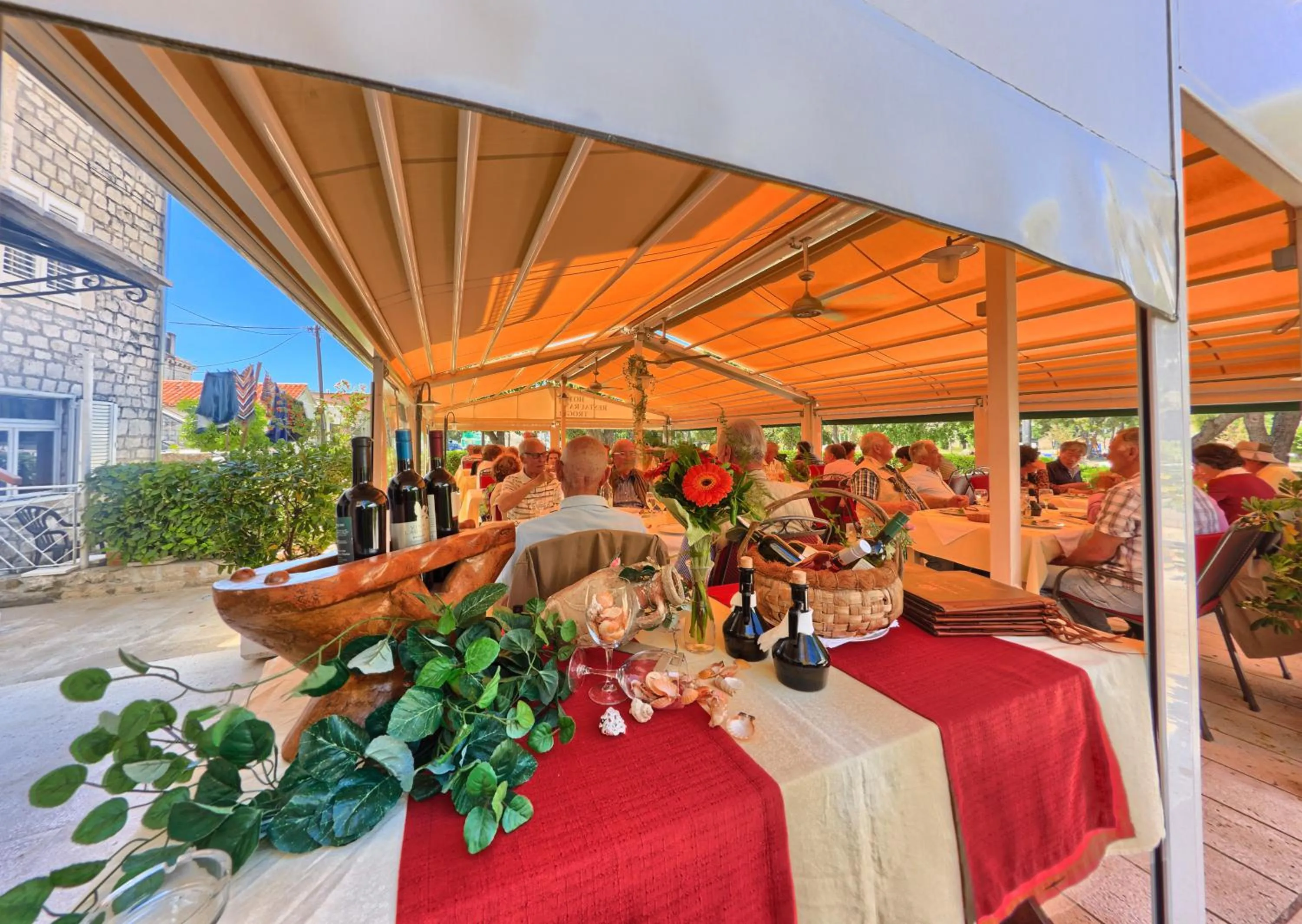 Balcony/Terrace in Hotel Trogir