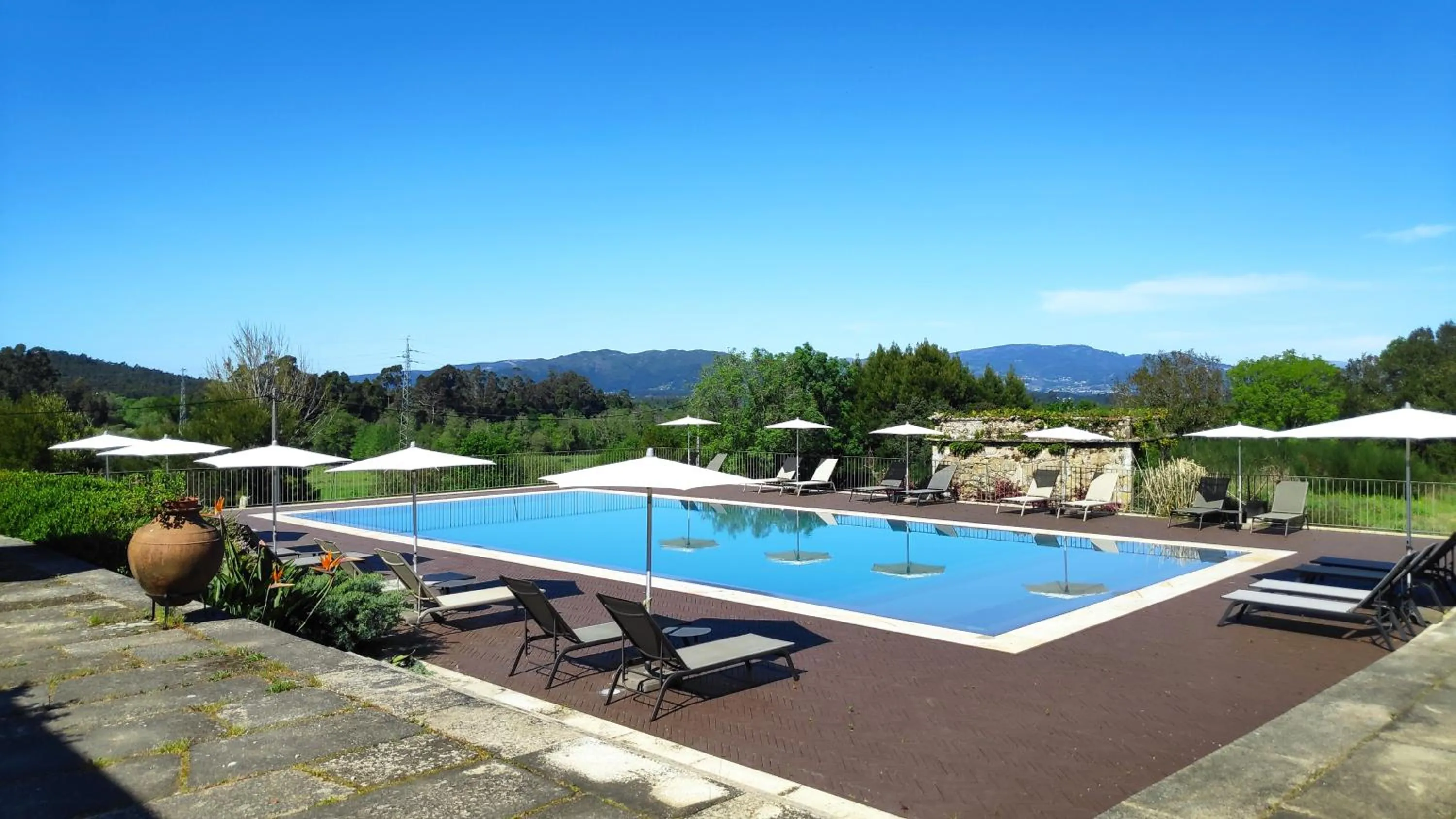 Natural landscape in Hotel Paço de Vitorino