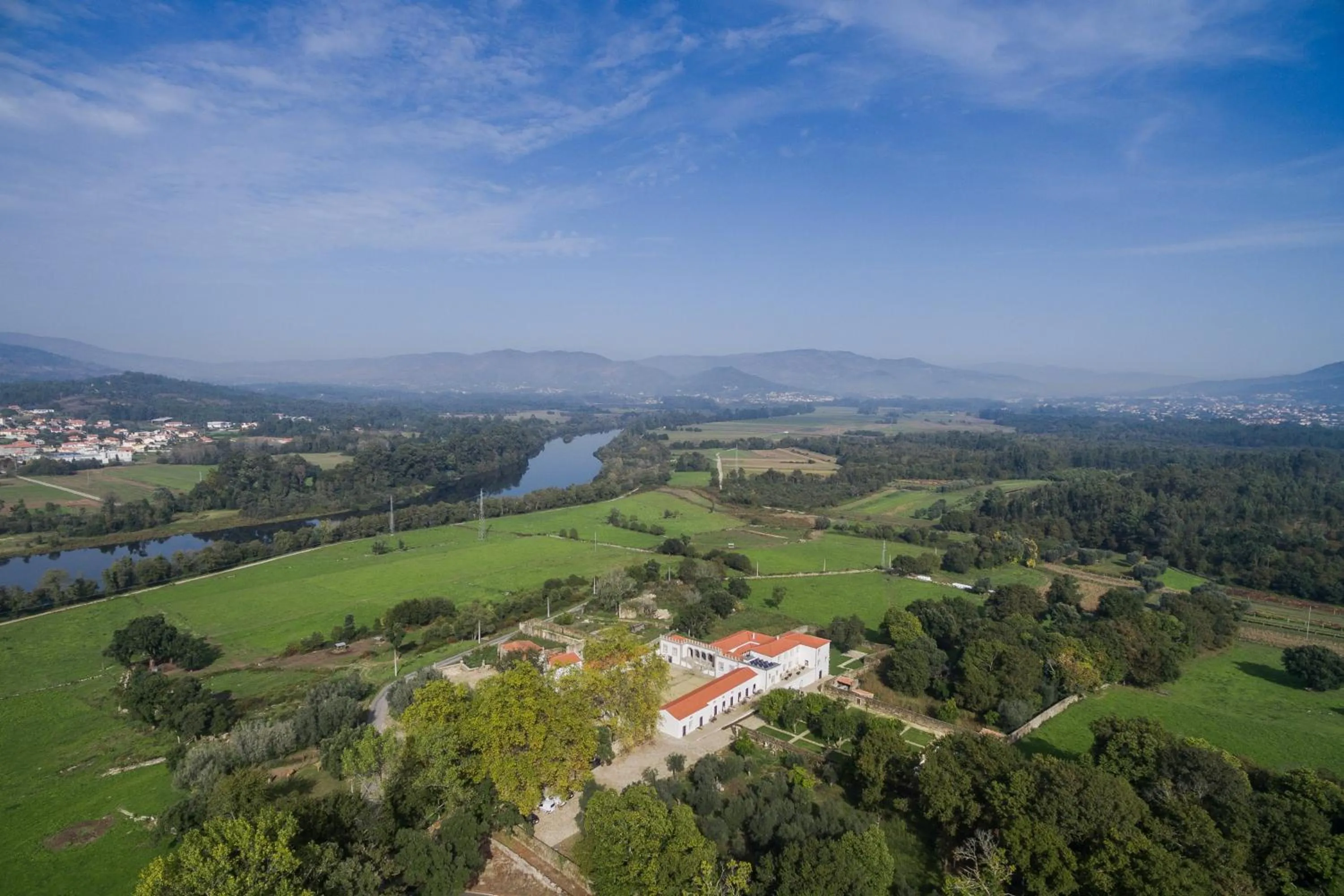 Natural landscape in Hotel Paço de Vitorino