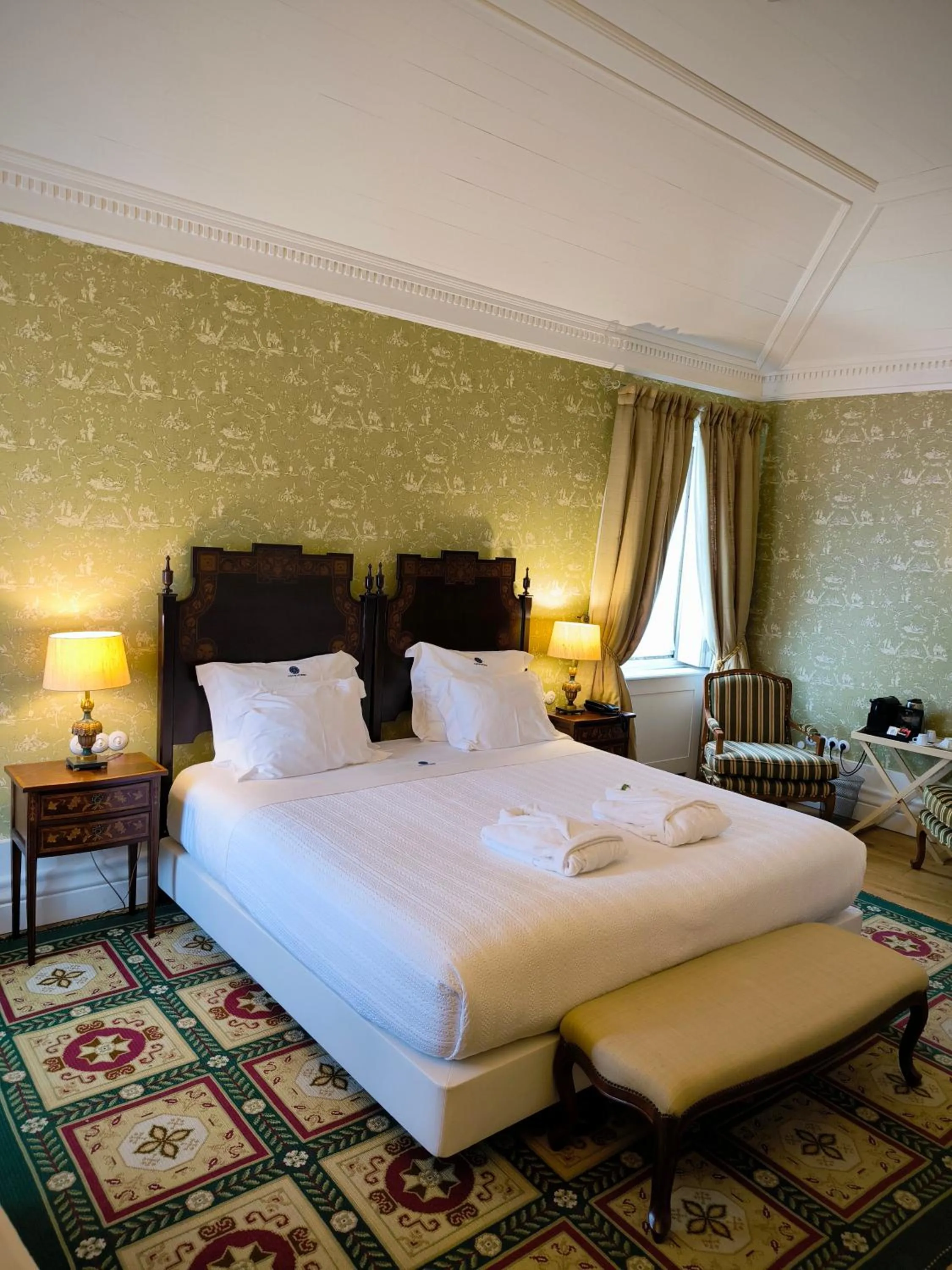 Property building, Bed in Hotel Paço de Vitorino