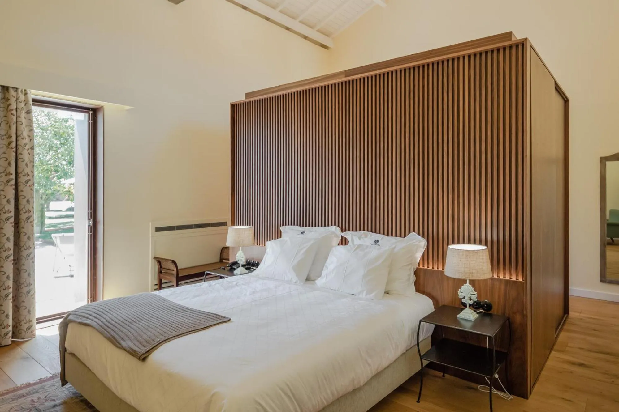 Bed in Hotel Paço de Vitorino