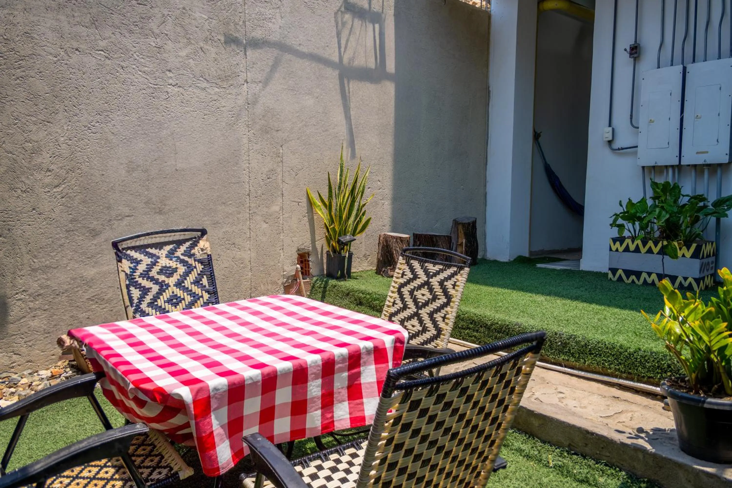Dining area in Hotel Family House Rodadero