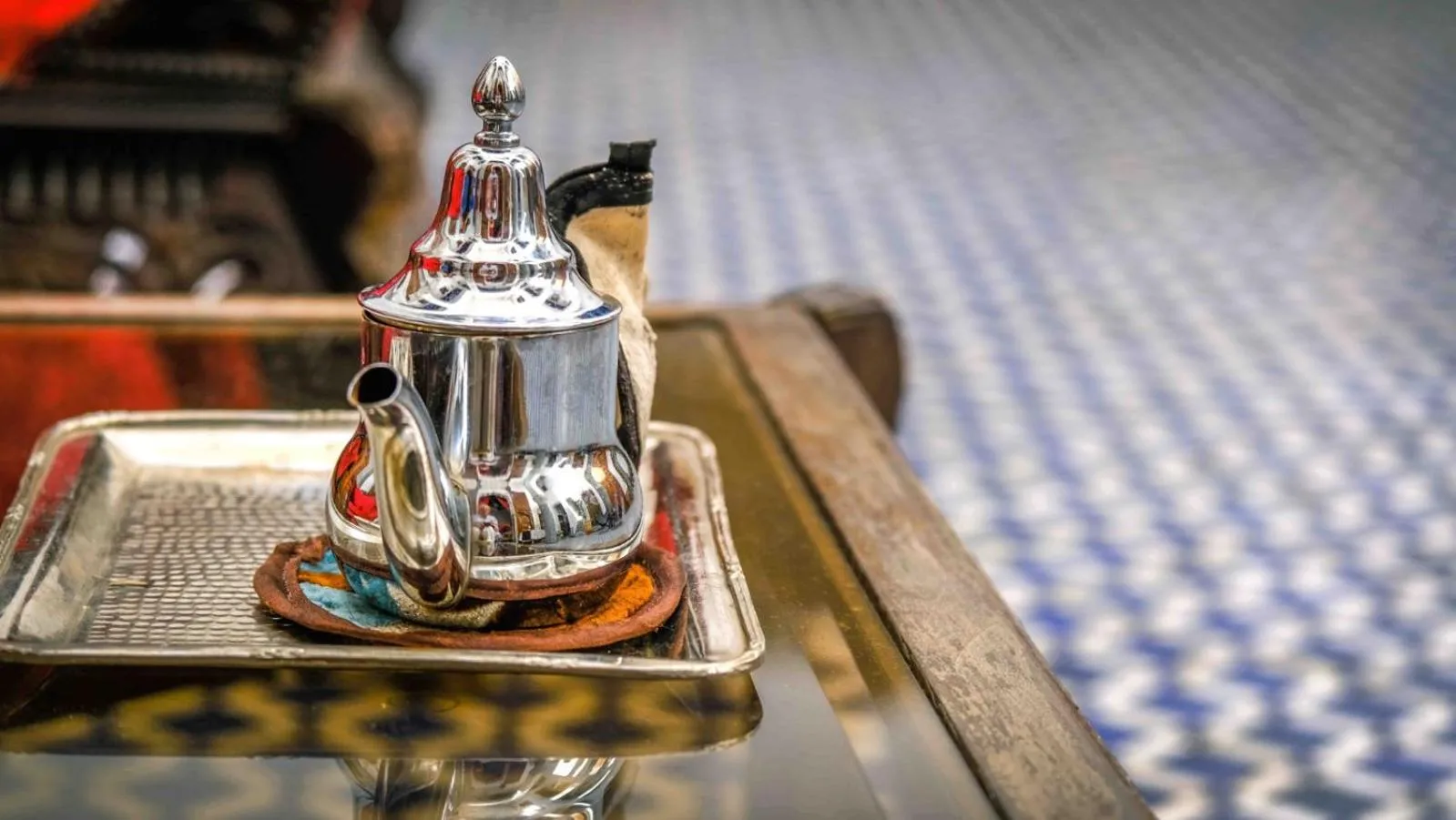 Food and drinks in Palais Nazha Fes - Luxury Lodging