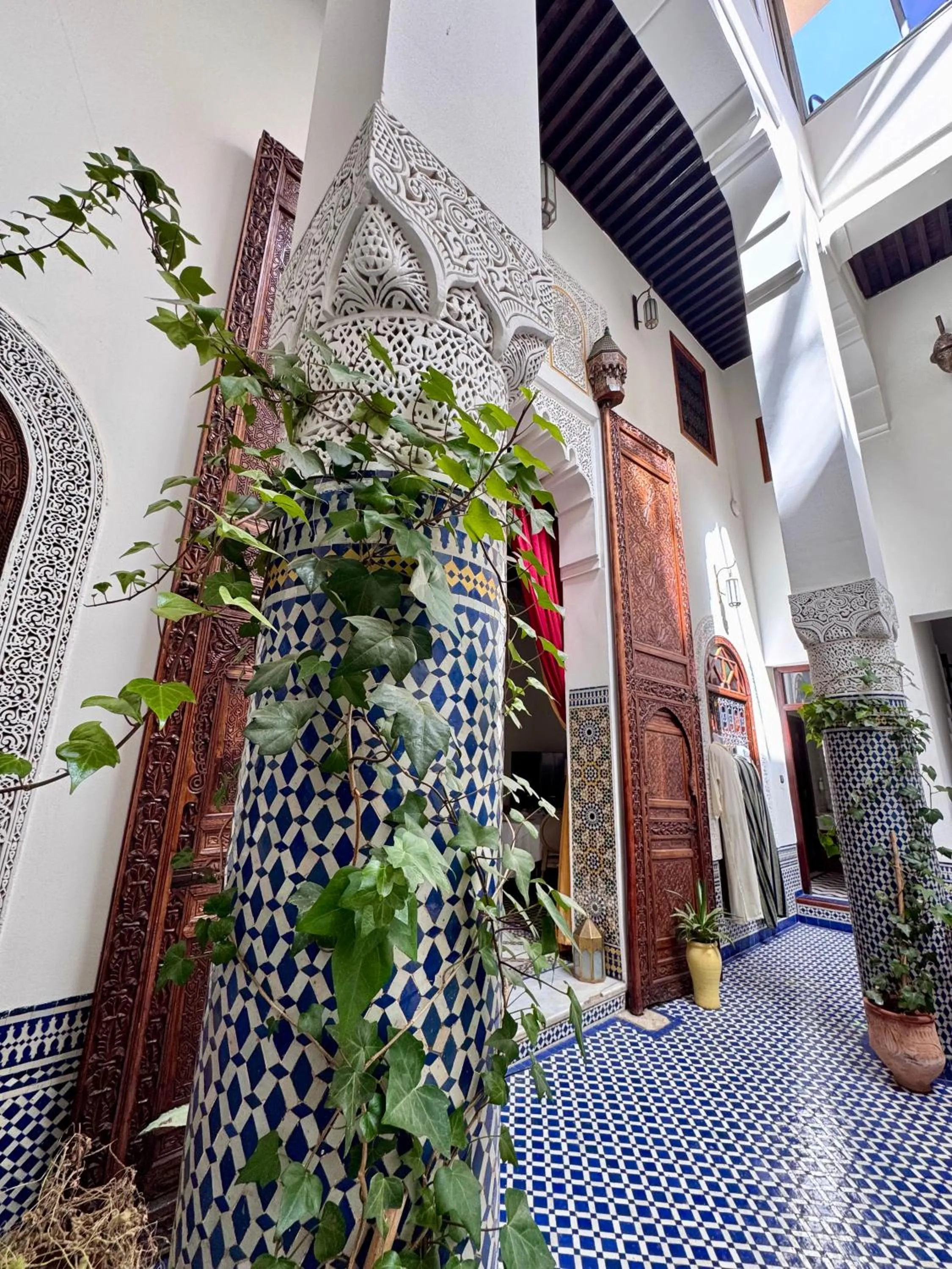 Lobby or reception in Palais Nazha Fes - Luxury Lodging