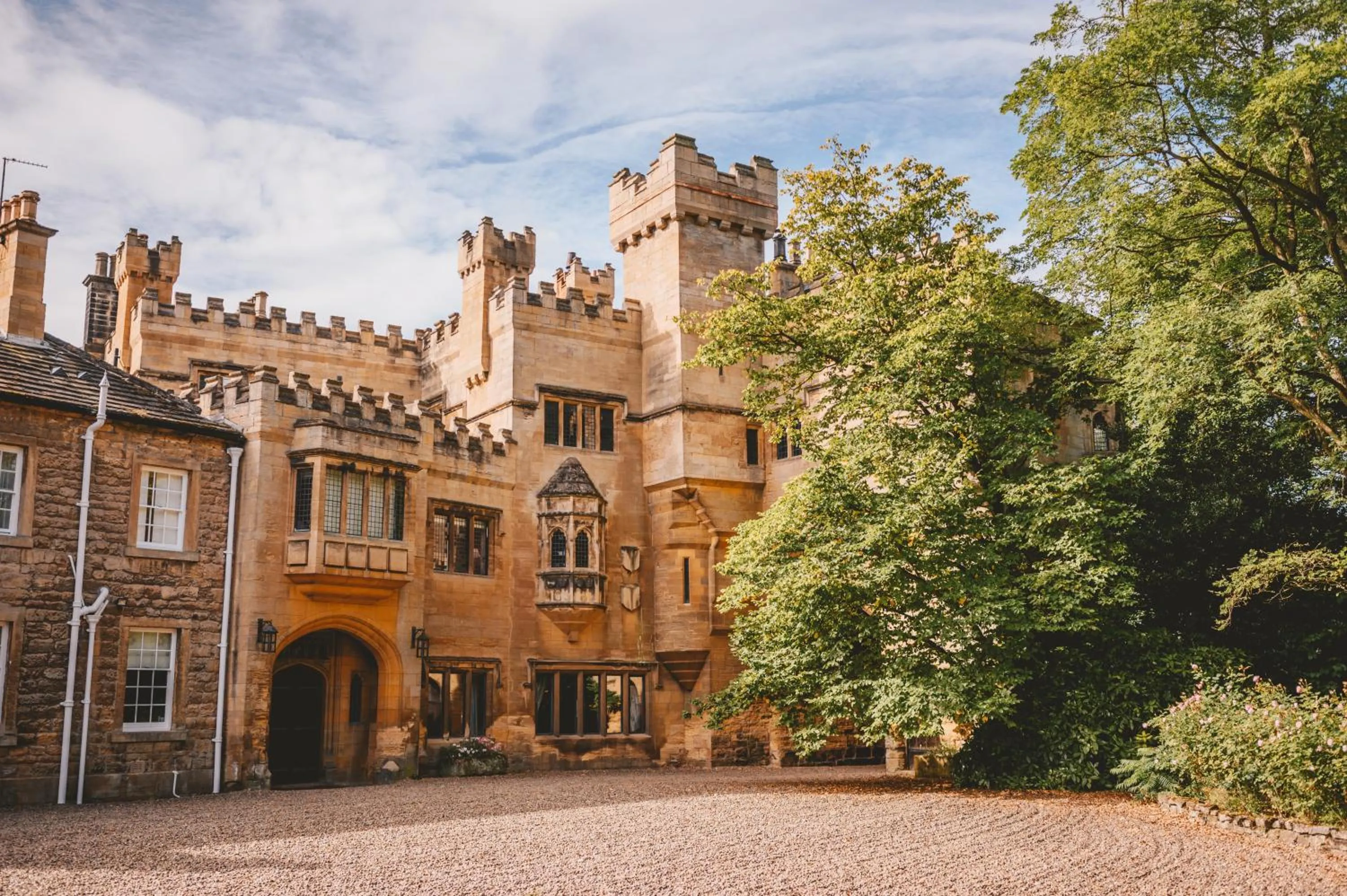 Property building in Hooton Pagnell Hall