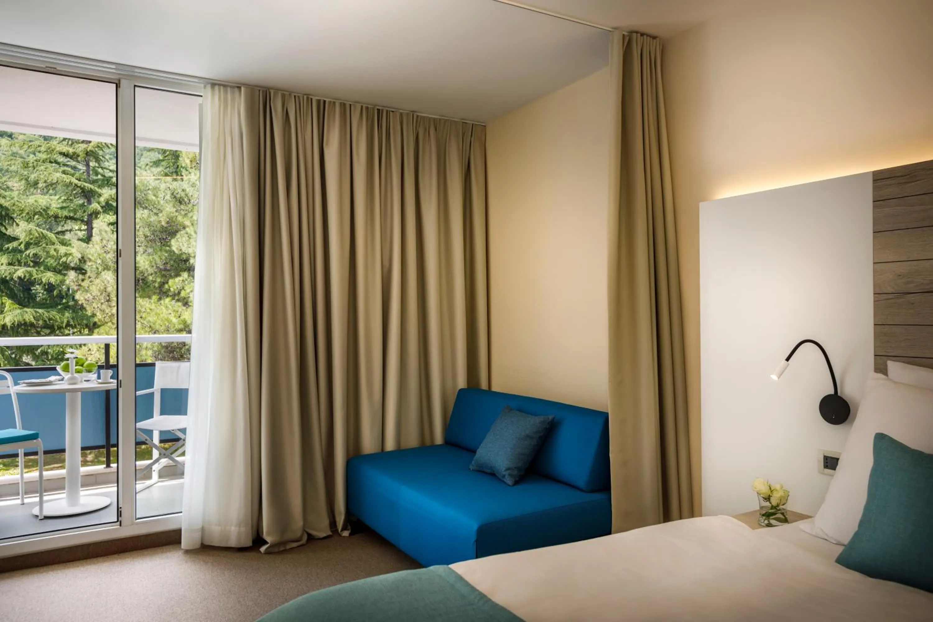 Seating area, Bed in Hotel Marina - by Liburnia Hotels & Villas