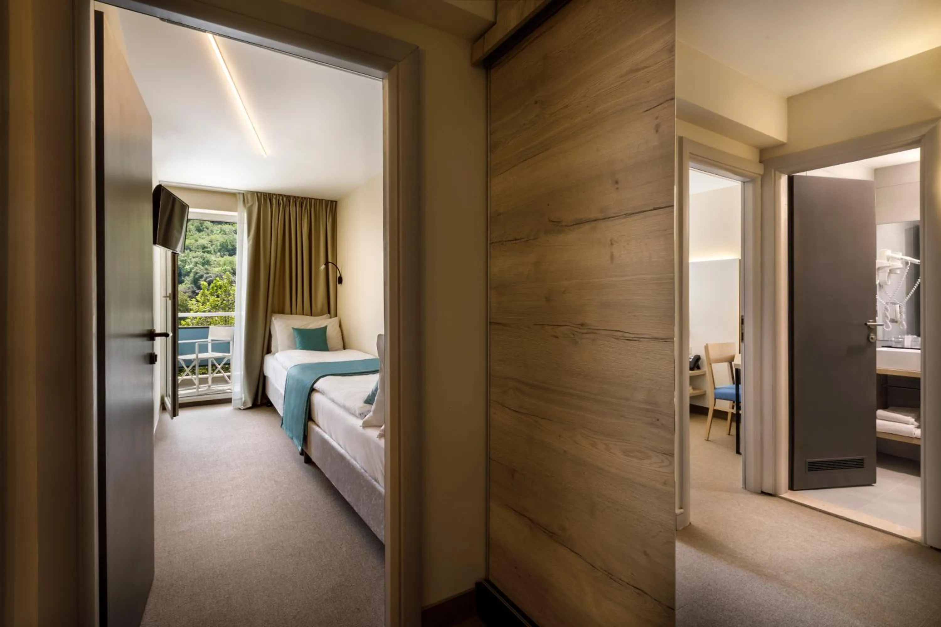 Bedroom, Bed in Hotel Marina - by Liburnia Hotels & Villas