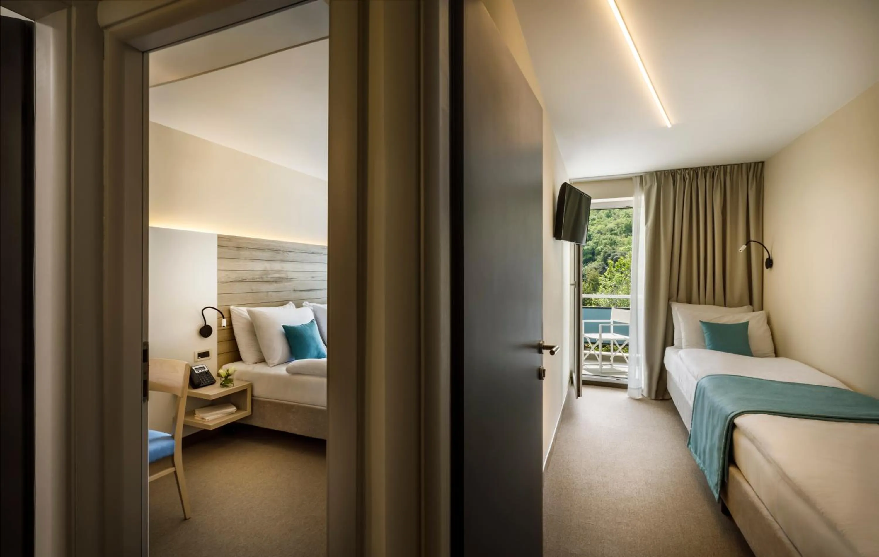 Bedroom, Bed in Hotel Marina - by Liburnia Hotels & Villas