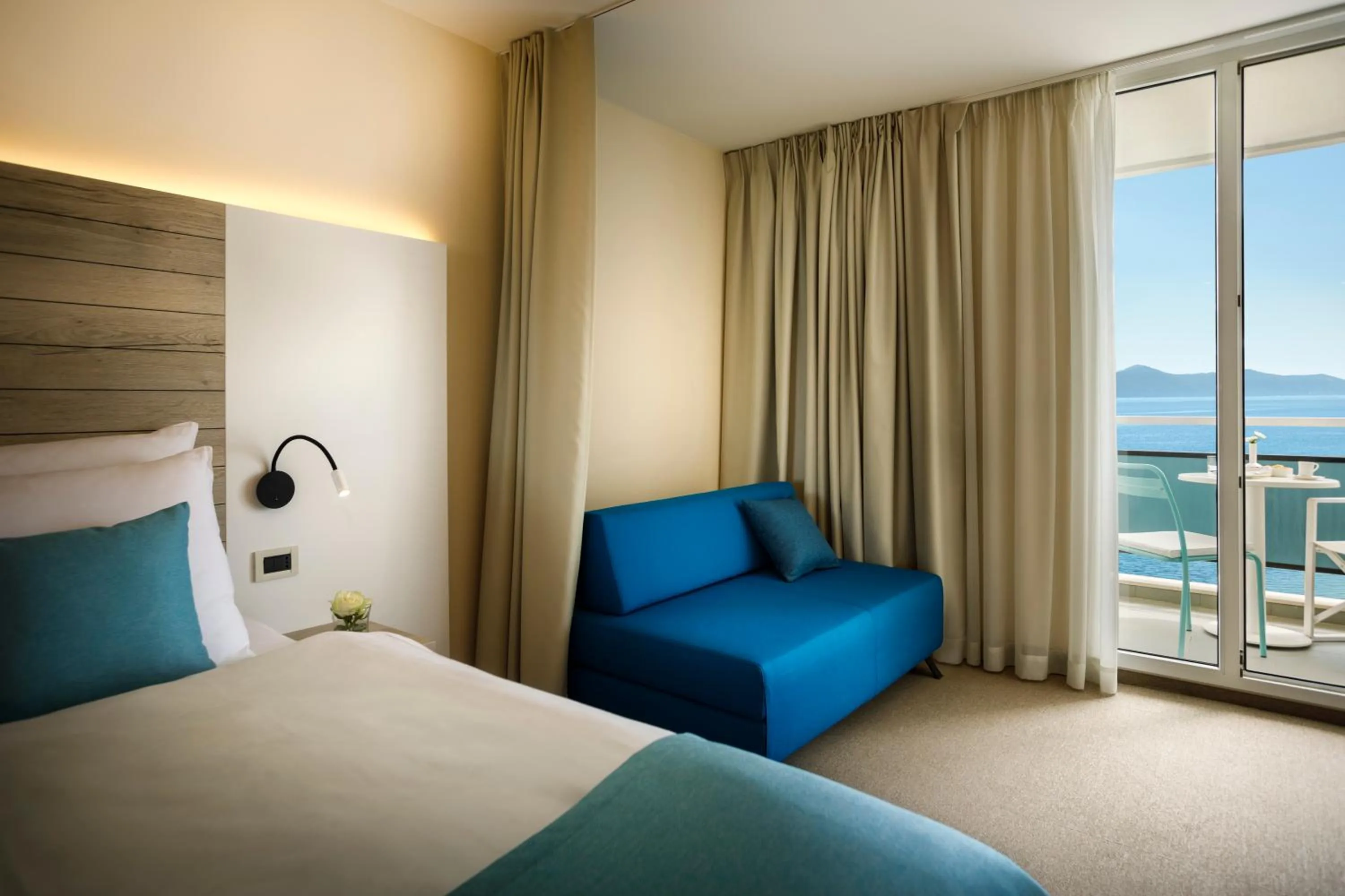 Bedroom, Bed in Hotel Marina - by Liburnia Hotels & Villas