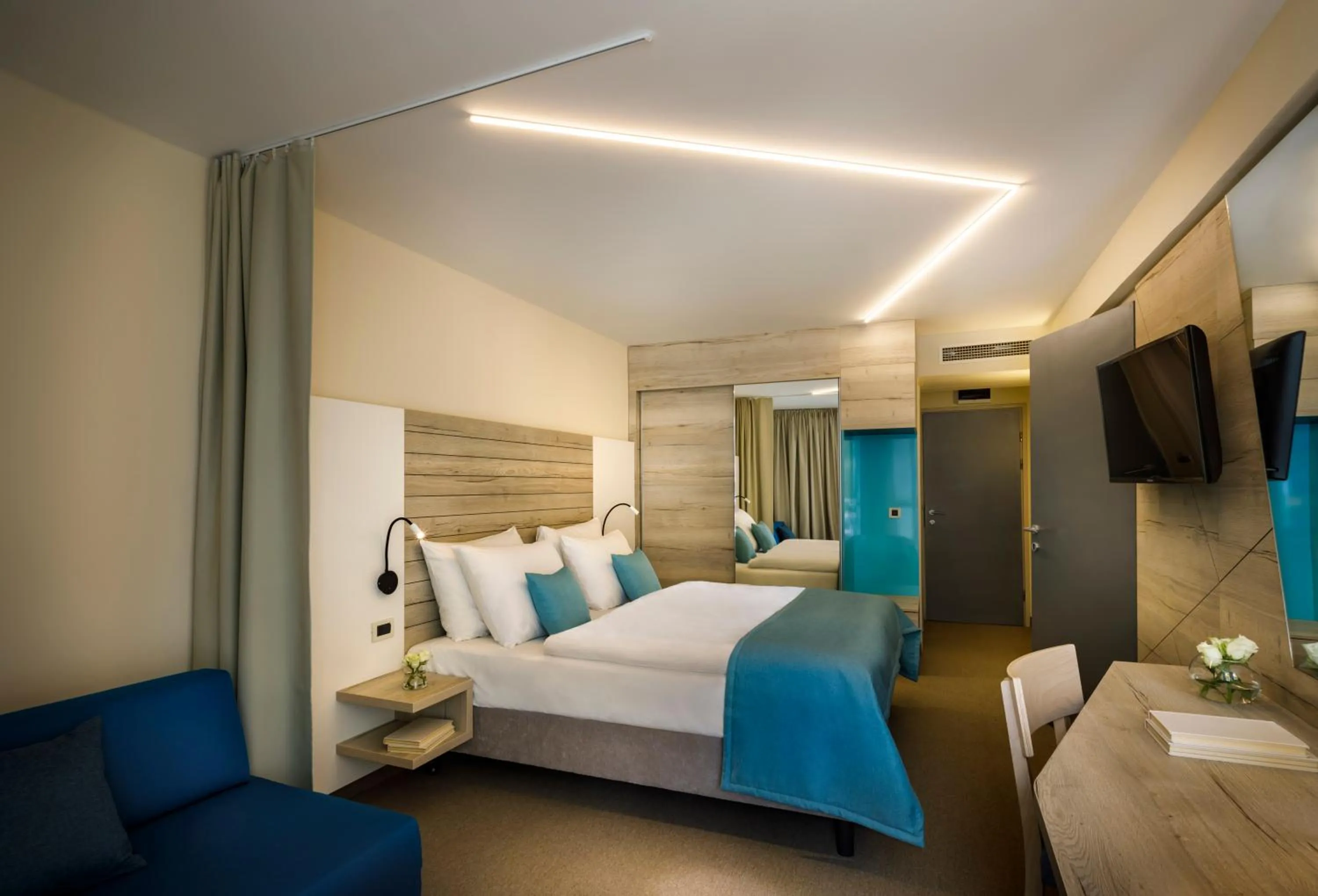 TV and multimedia, Bed in Hotel Marina - by Liburnia Hotels & Villas