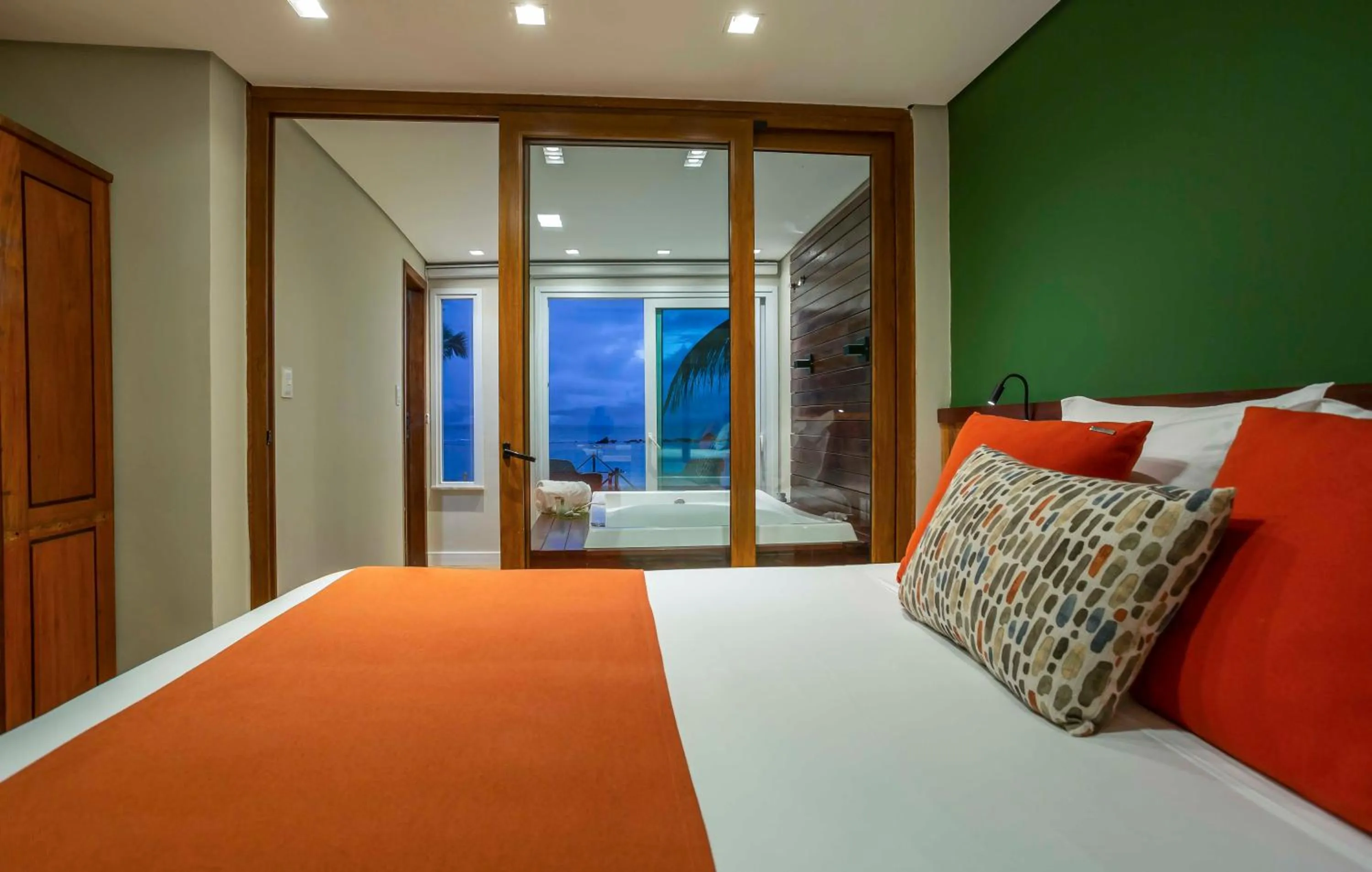 Bedroom, Bed in Pousada Bahia Tambor