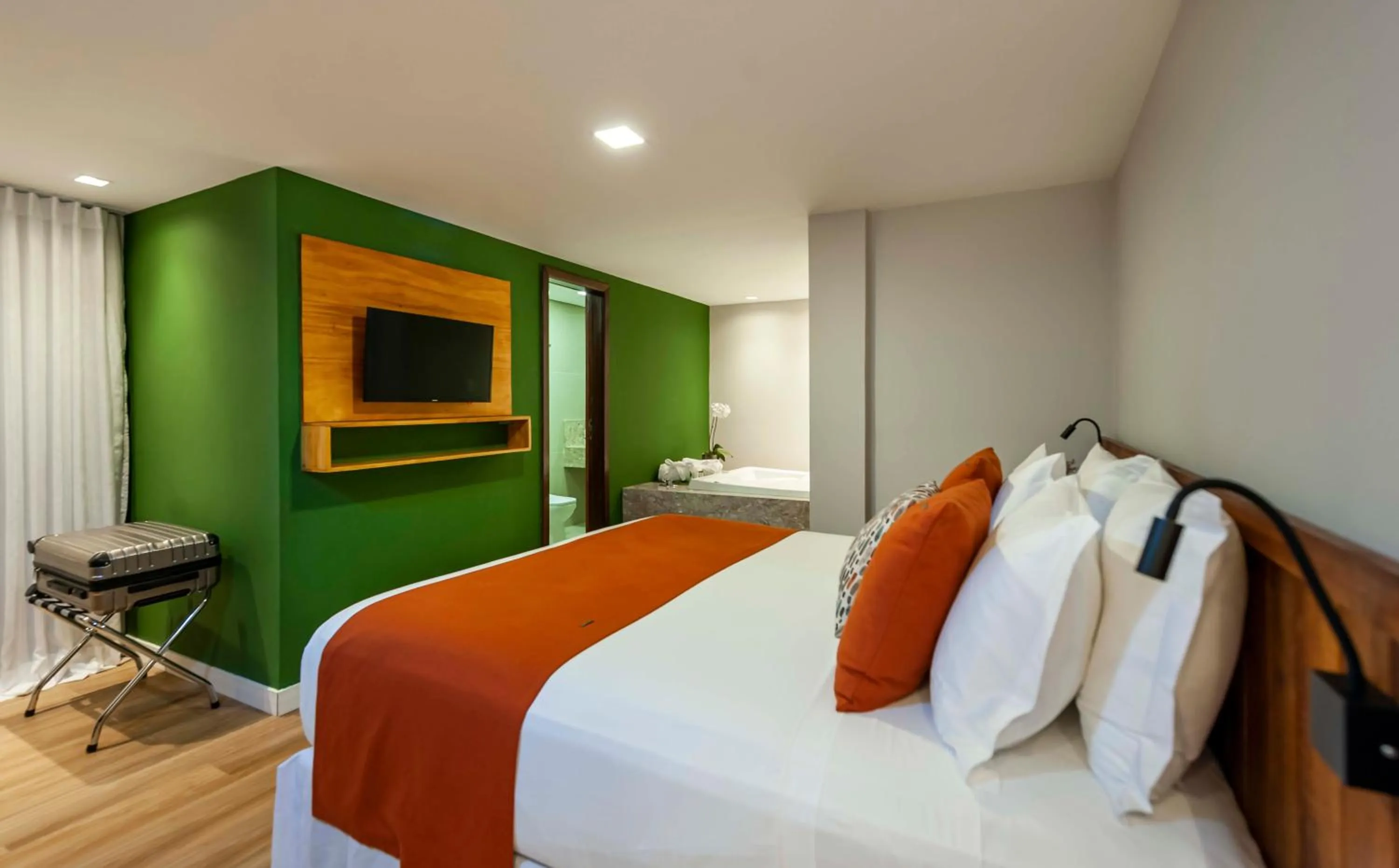 Bedroom, Bed in Pousada Bahia Tambor