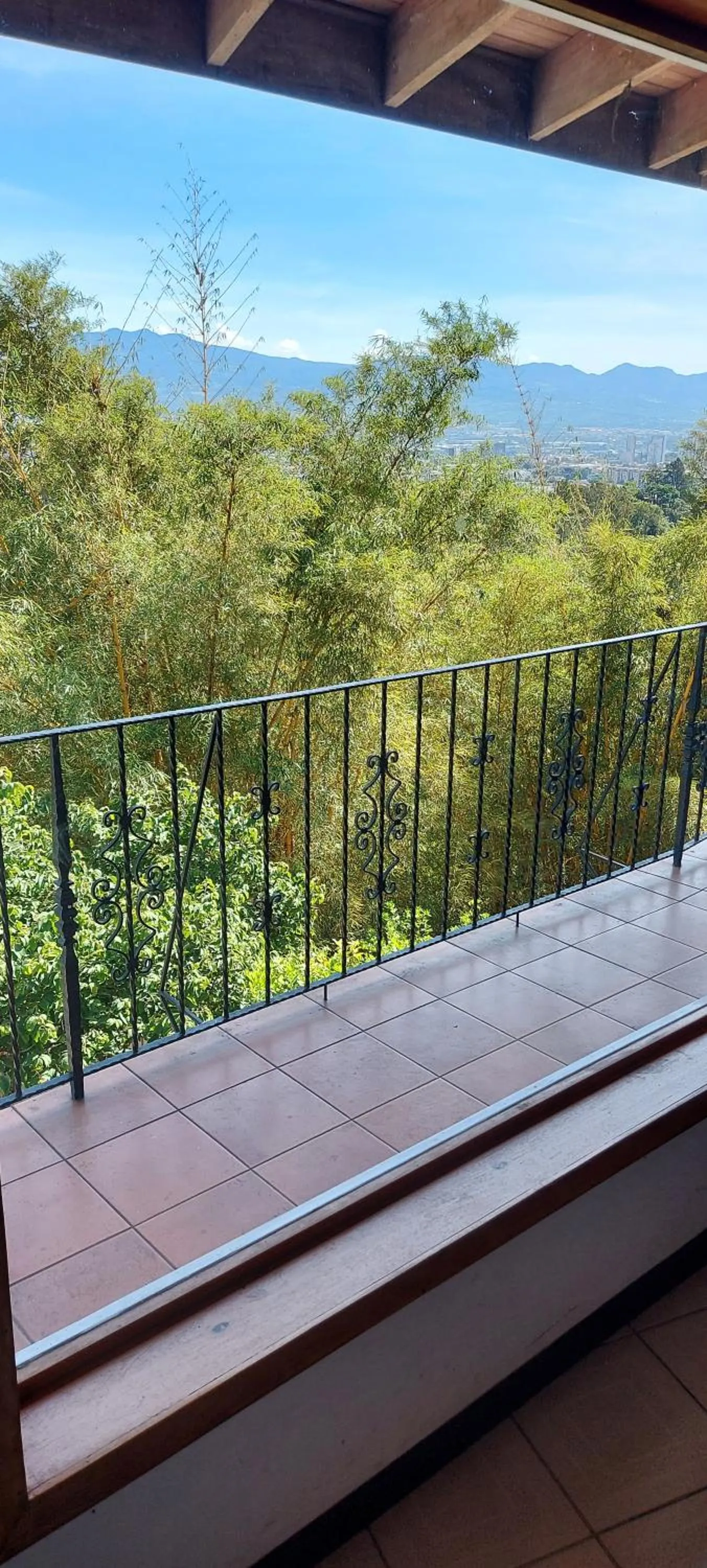 Garden view in Hotel Monte Campana Escazu