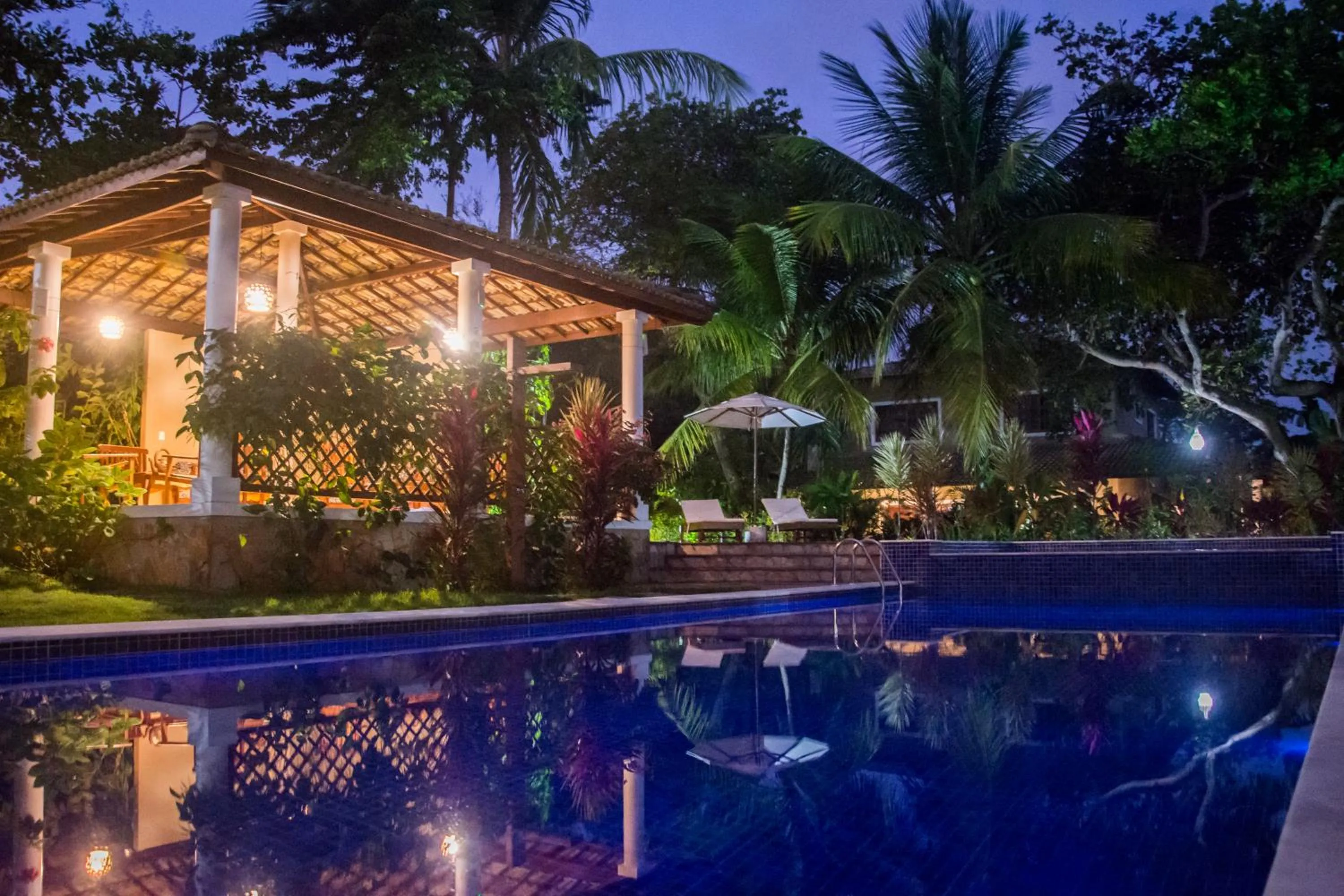 Swimming pool in Aldeia das flores