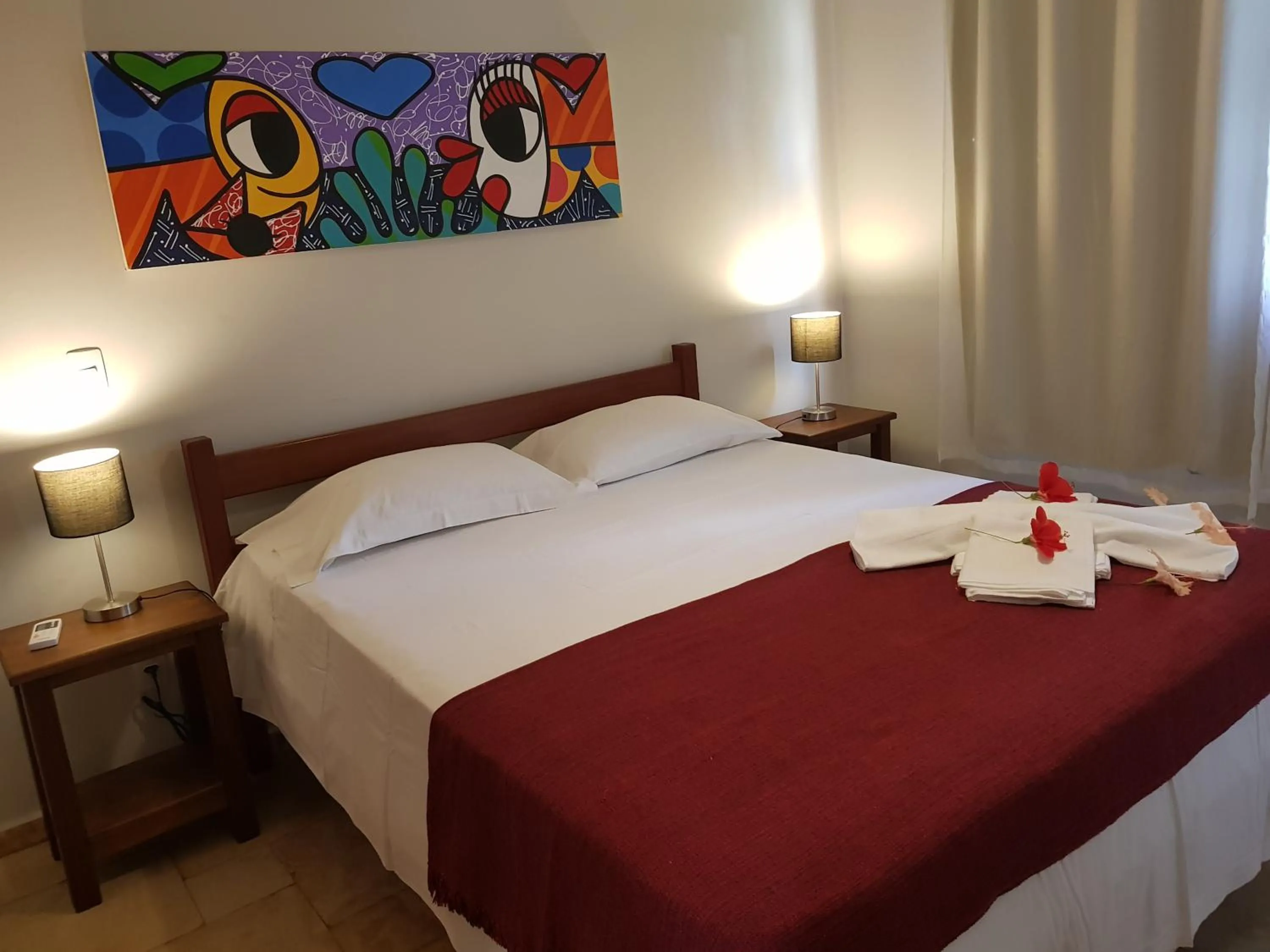 Bedroom, Bed in Aldeia das flores