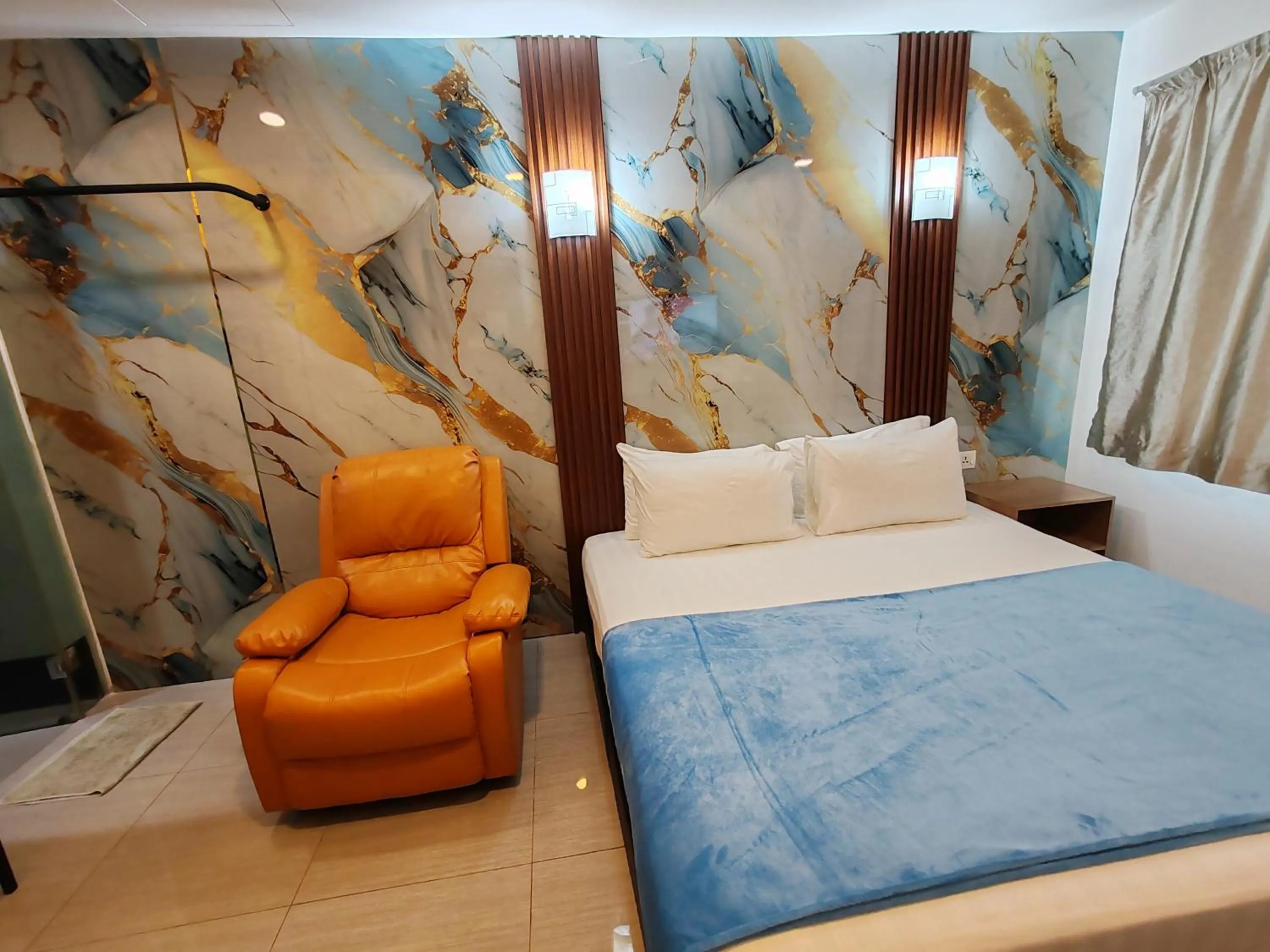 Bed in Dolphin Hotel