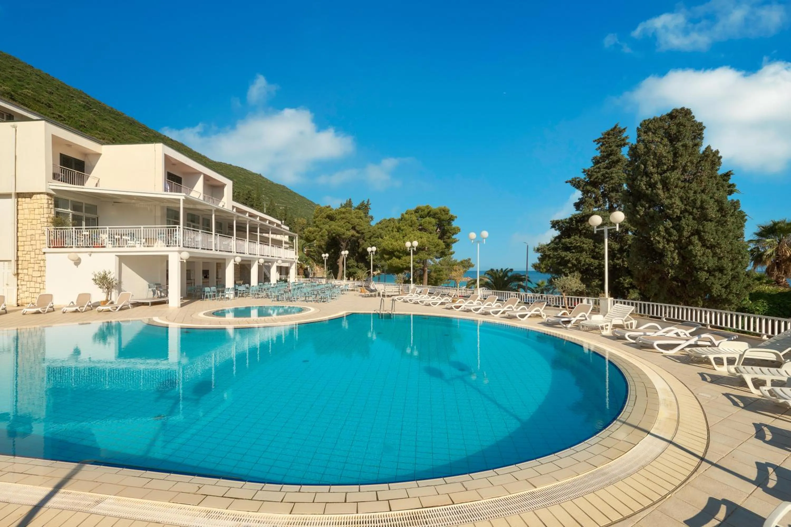 Pool view in Hotel Faraon