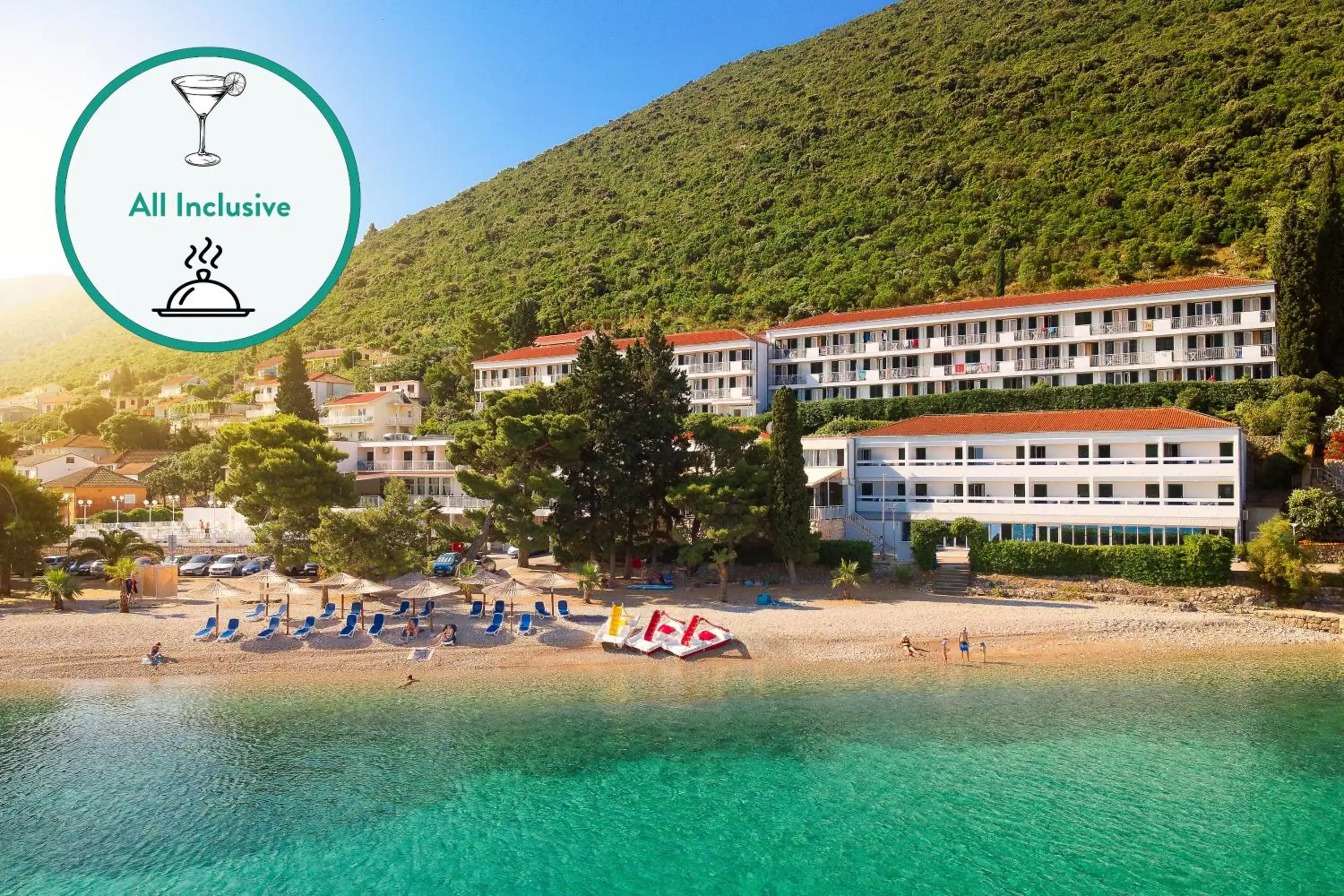 Property building in Hotel Faraon Property building in Hotel Faraon