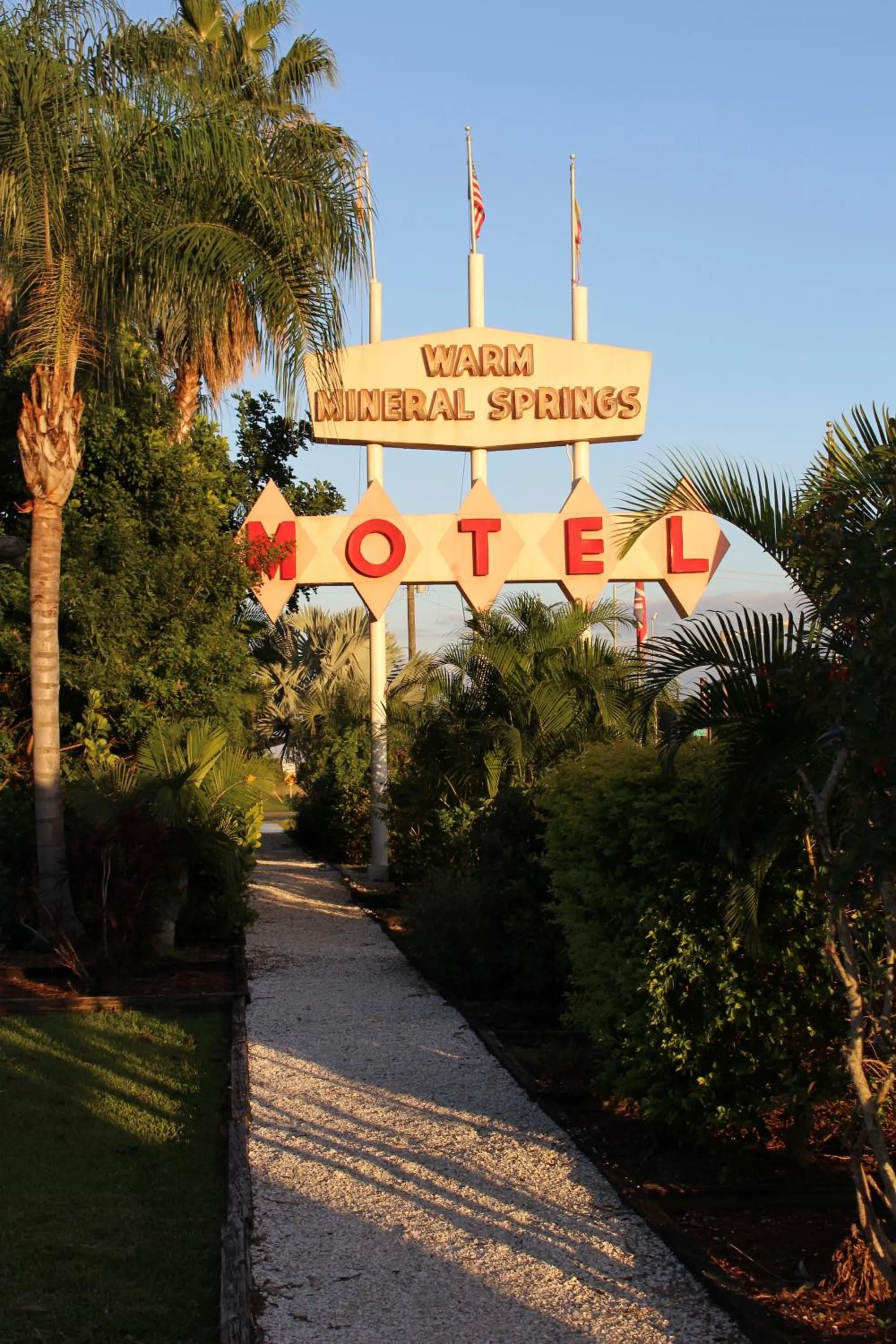 Property building in Warm Mineral Springs Motel
