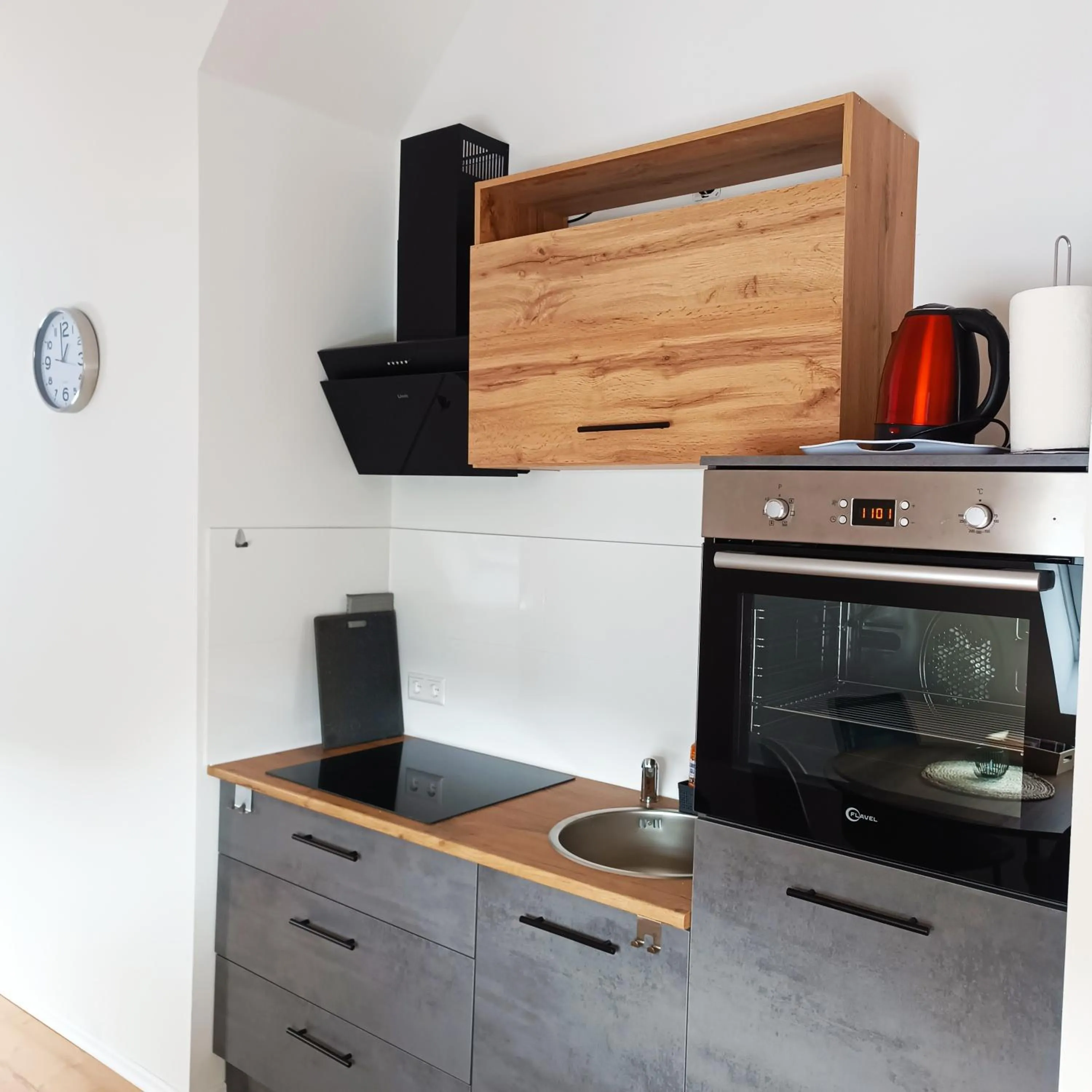 Kitchen or kitchenette in Hotel Ari