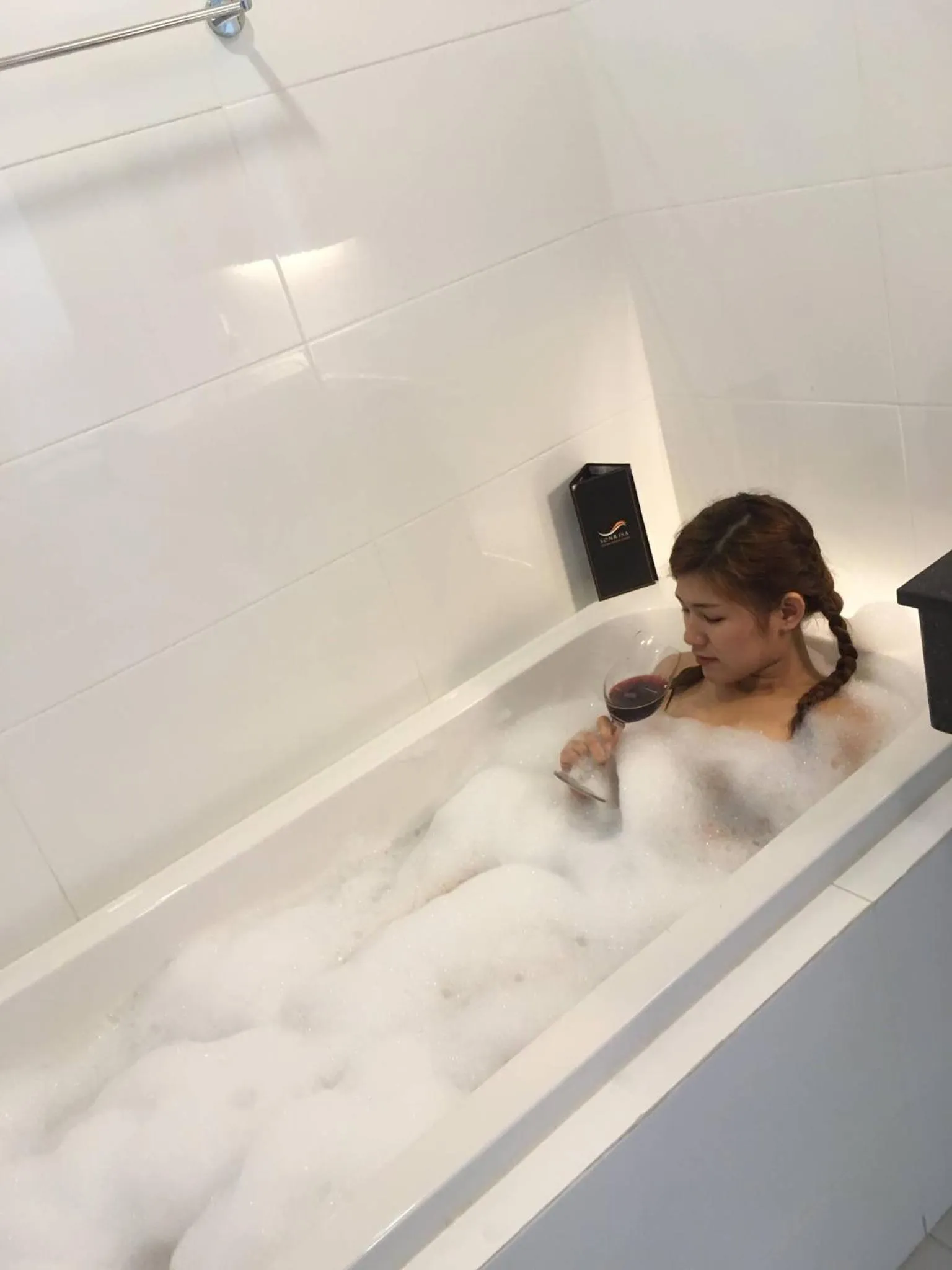 Hot Tub in Sonrisa Srirachaที่พักติดทะเล