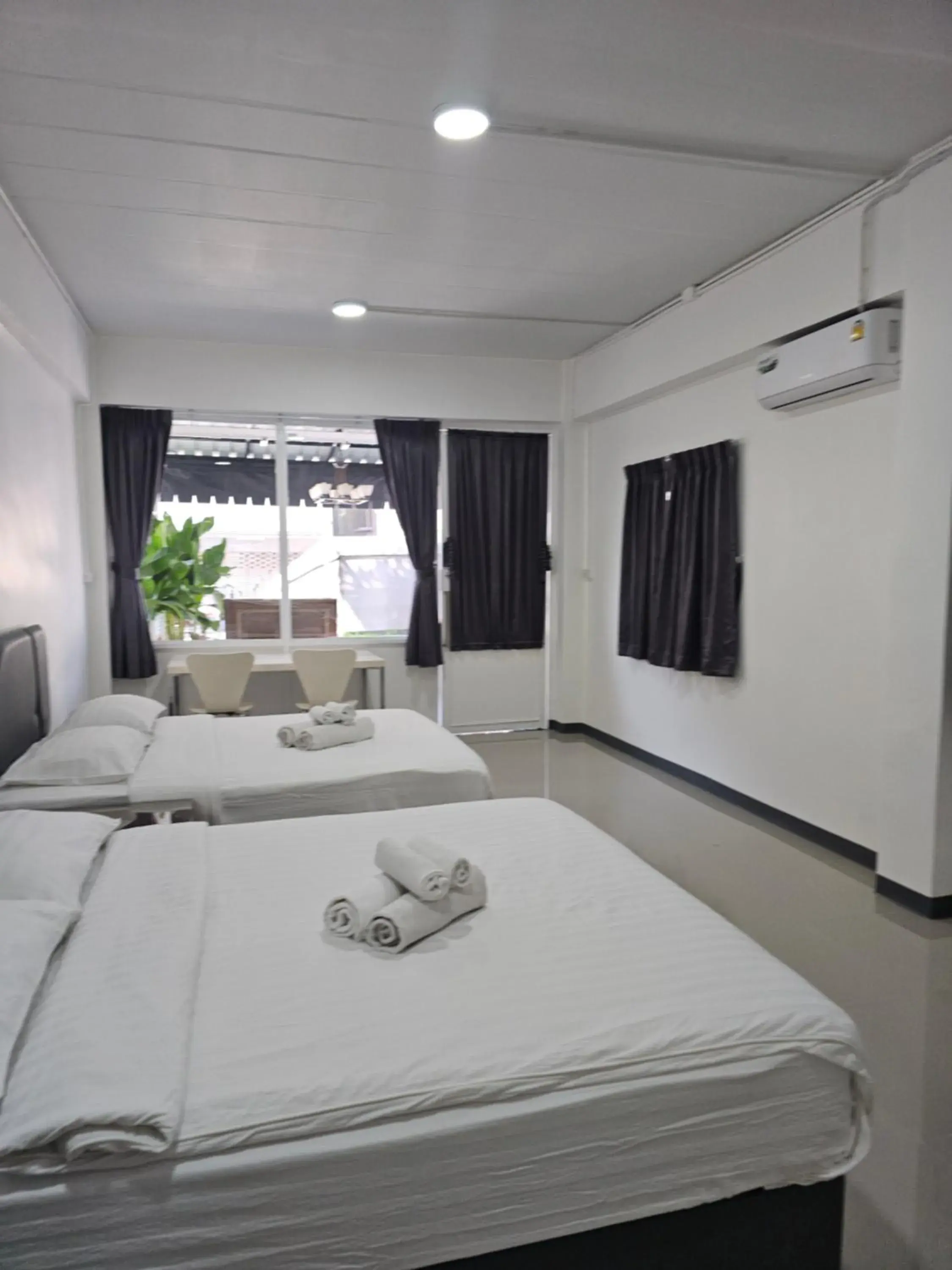 Bed in Loft 21 Apartment Romklao Bed in Loft 21 Apartment Romklao