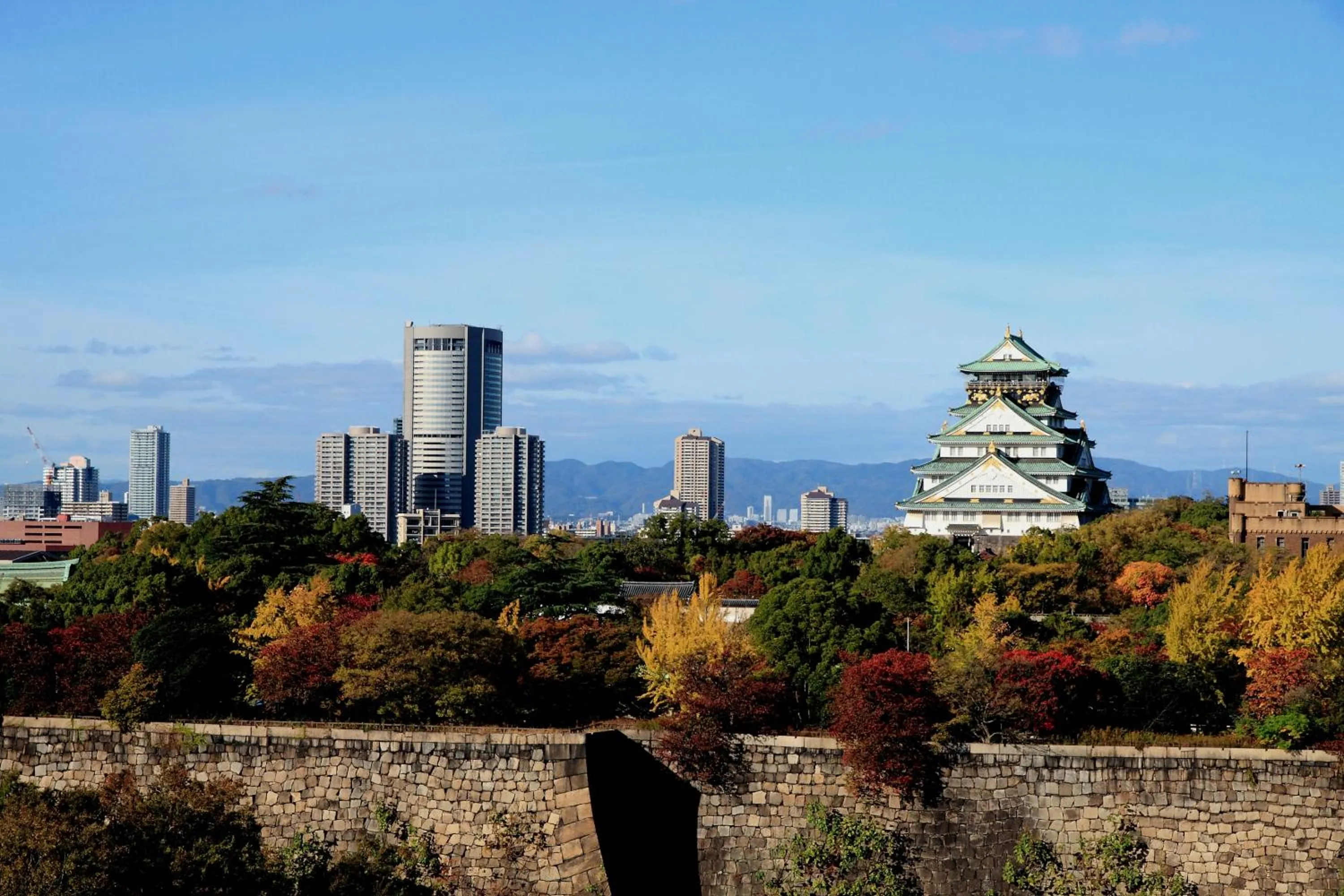 Nearby landmark in KKR Hotel Osaka