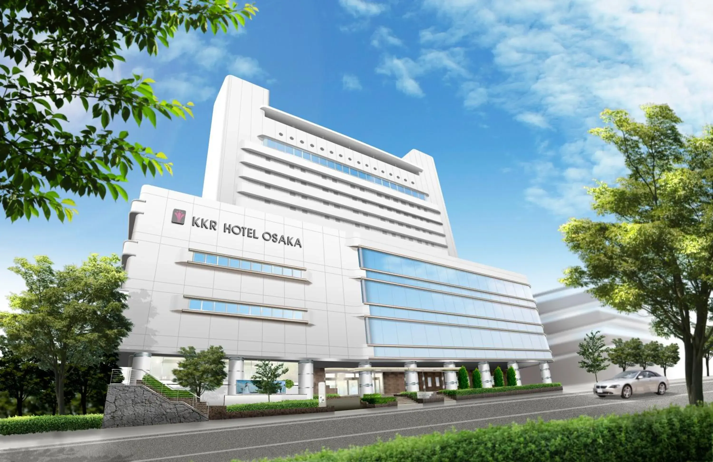 Property building in KKR Hotel Osaka Property building in KKR Hotel Osaka