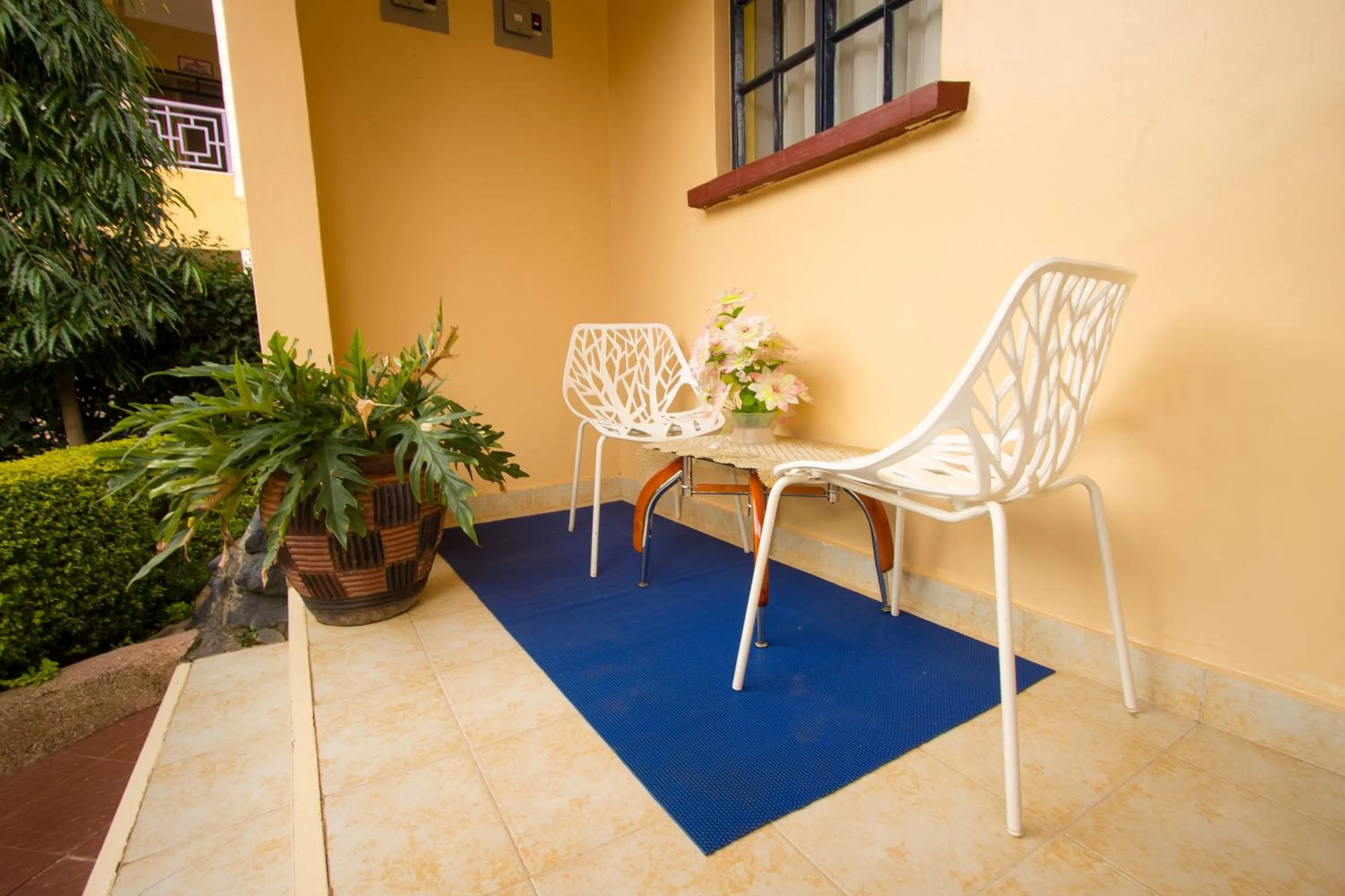 Patio in Hotel Nyakoe Kisii