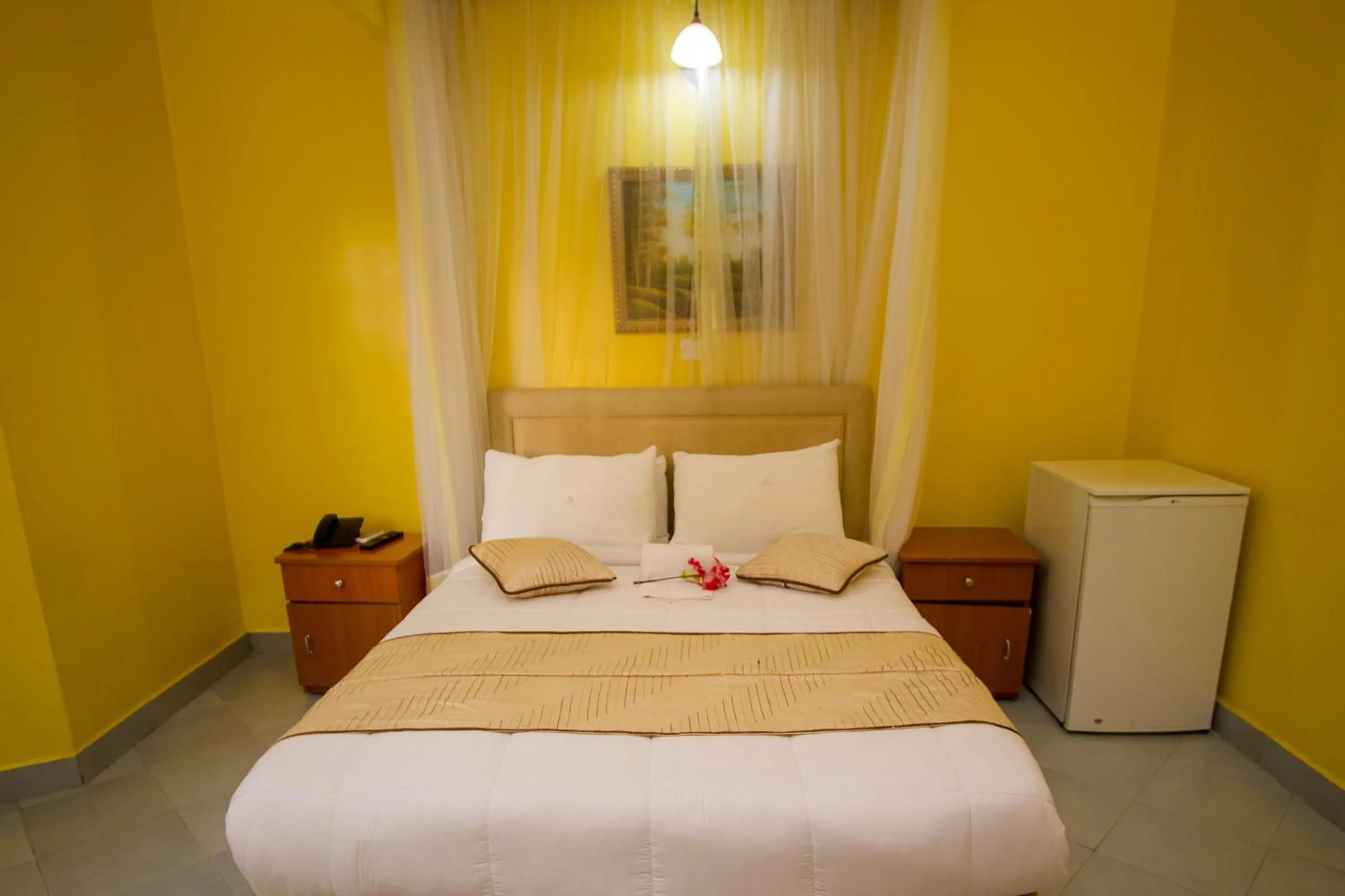 Bed in Hotel Nyakoe Kisii