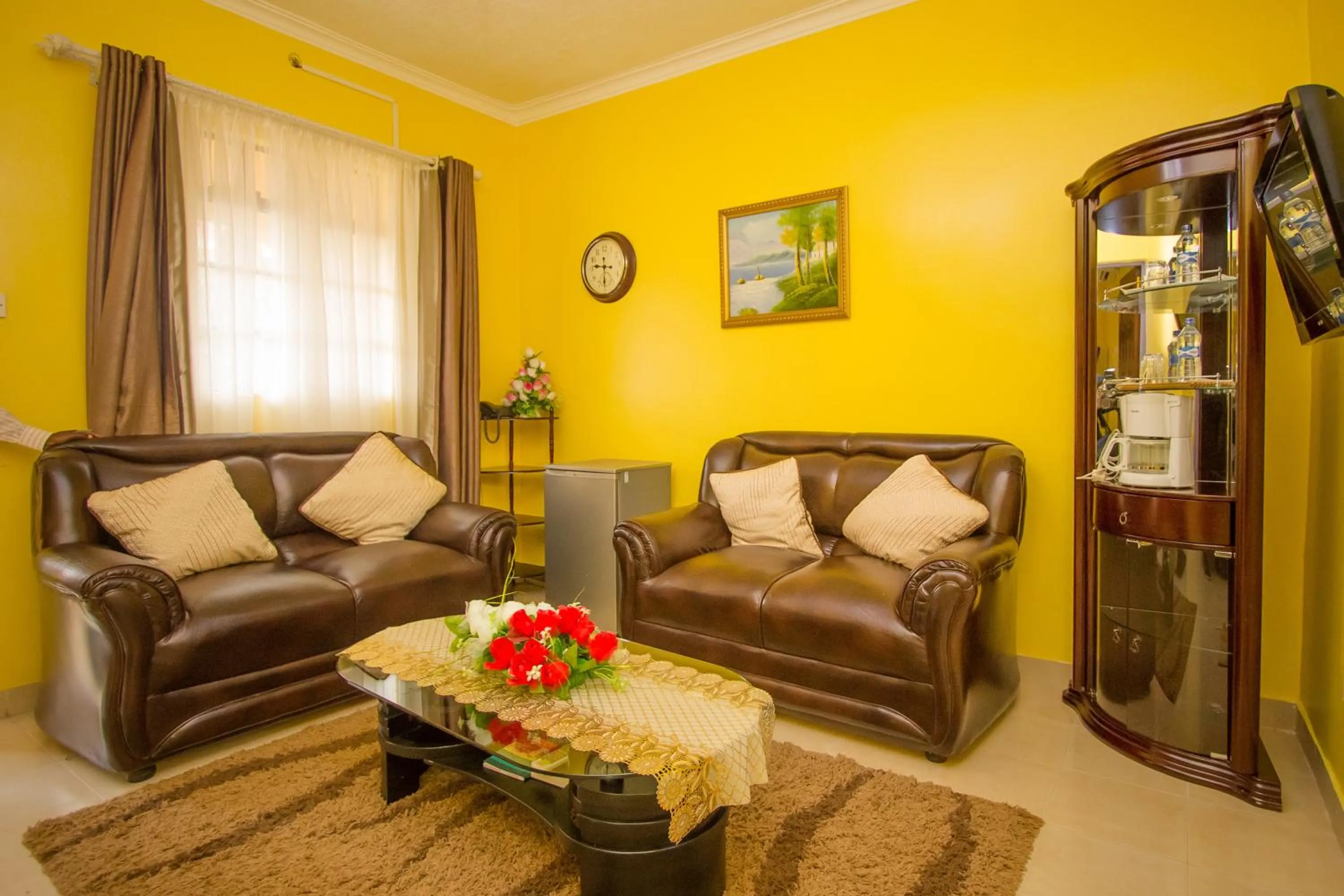 Living room in Hotel Nyakoe Kisii