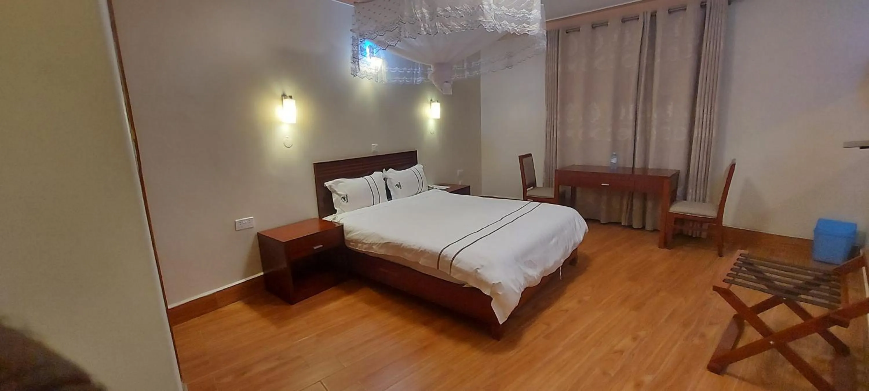 Bed in Asamar Country Resort