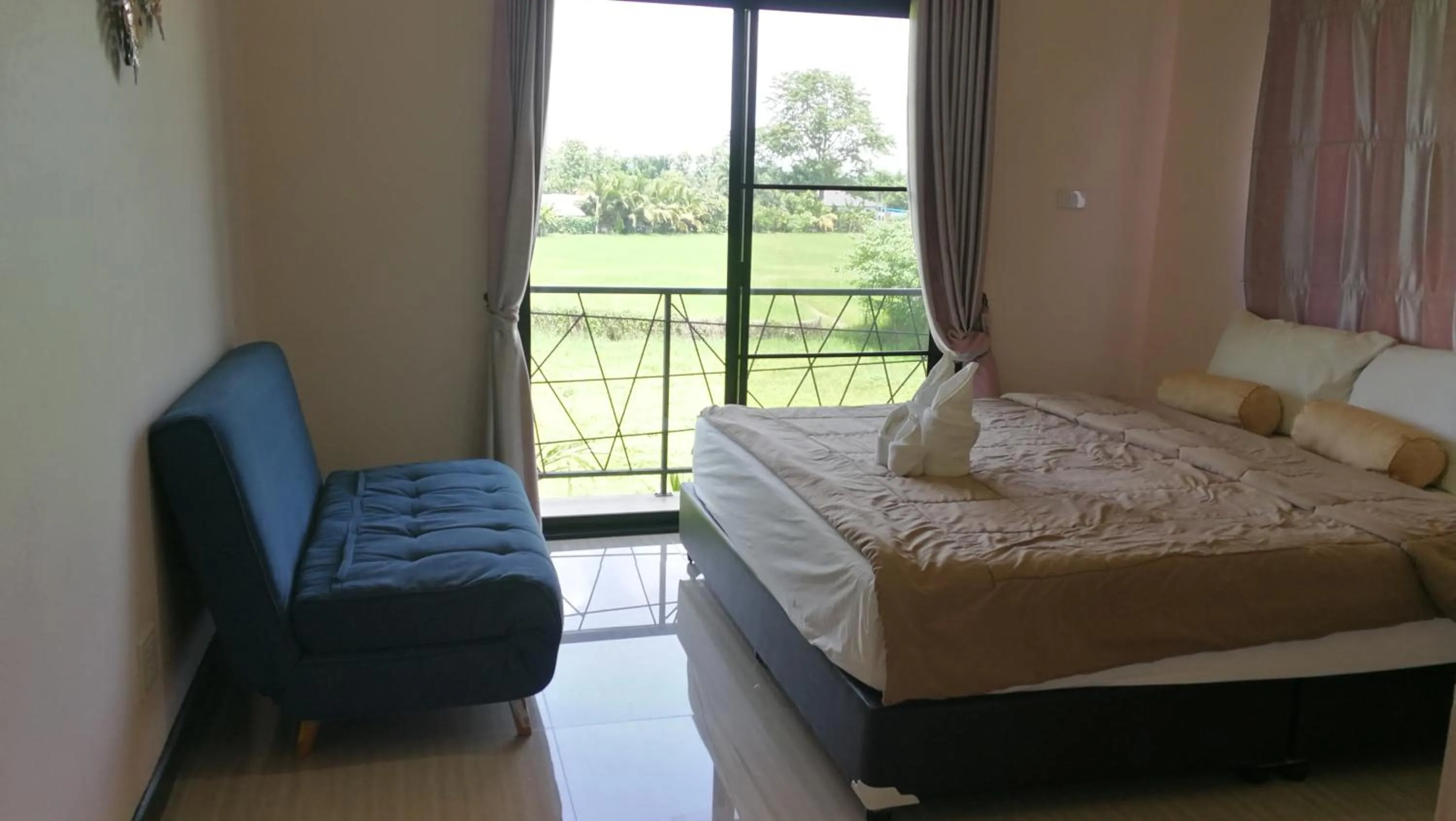 Bed in Na Na Doo Homestay