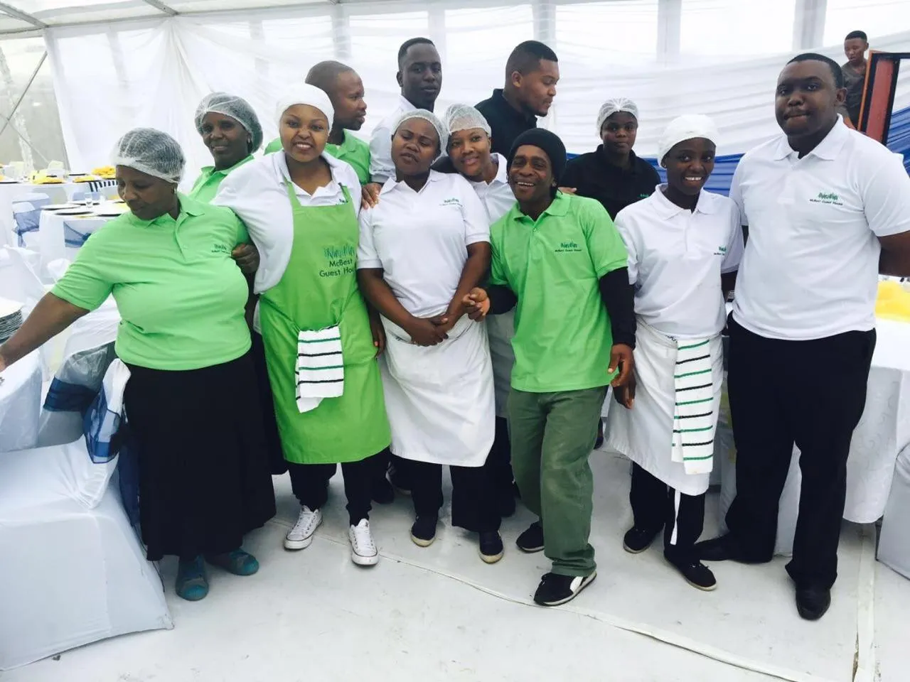 Staff in Mcbest Guest House